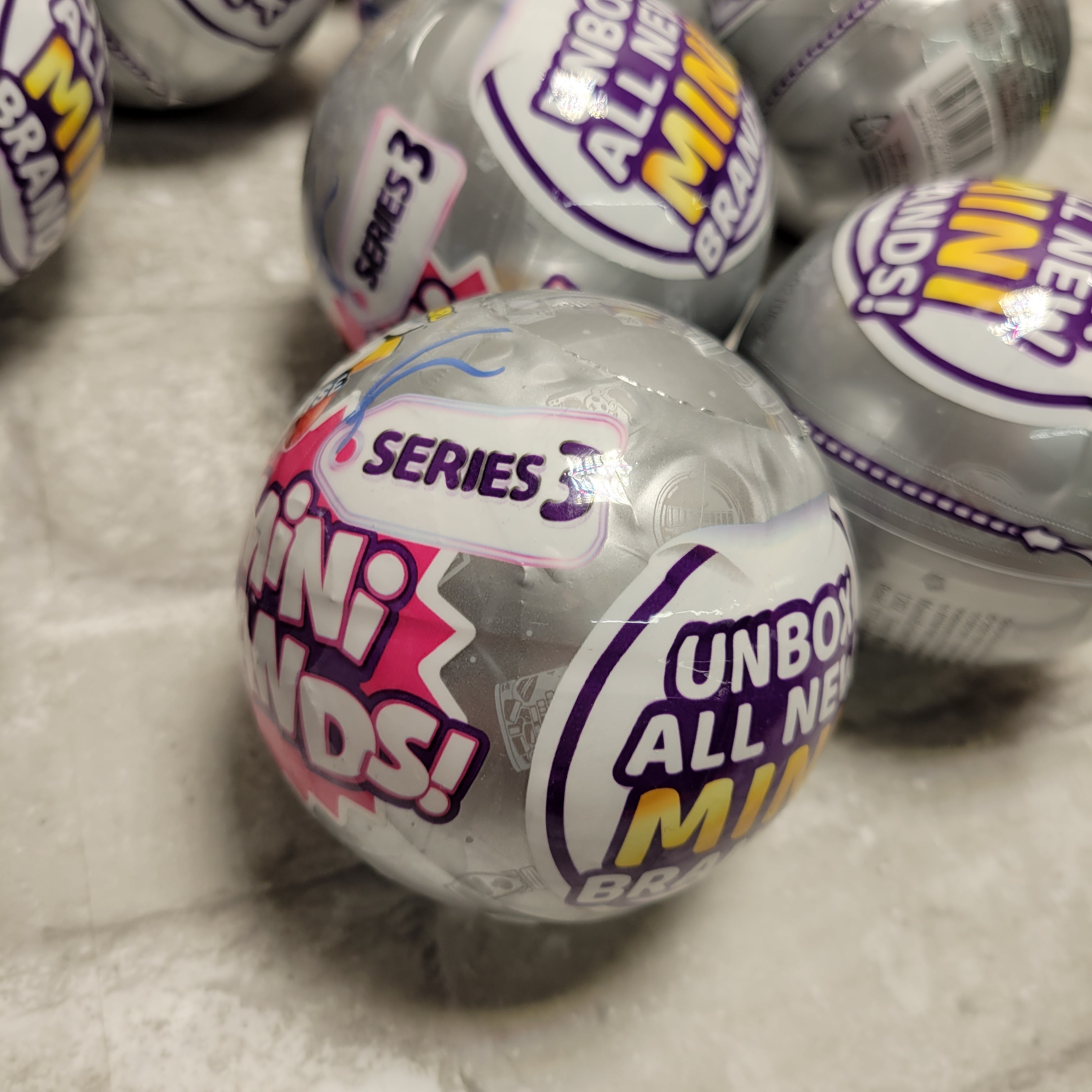 Zuru 5 Surprise MINI BRANDS Series 3 - Collectible Balls Full Retail Case of 23 (7994581647598)
