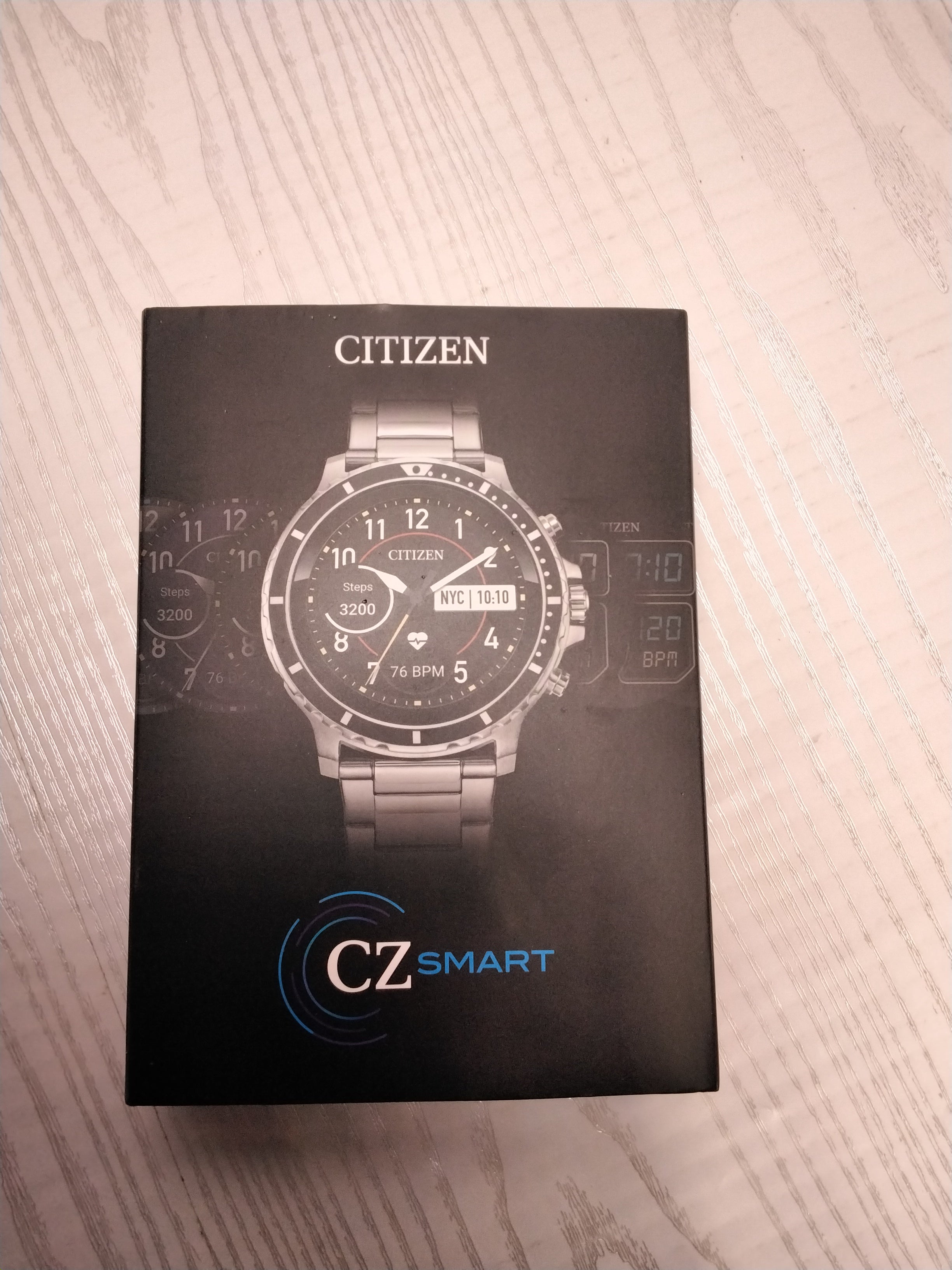 Citizen CZ Smart Stainless Steel Smartwatch Touchscreen, Powered by Wear OS (7750908936430)