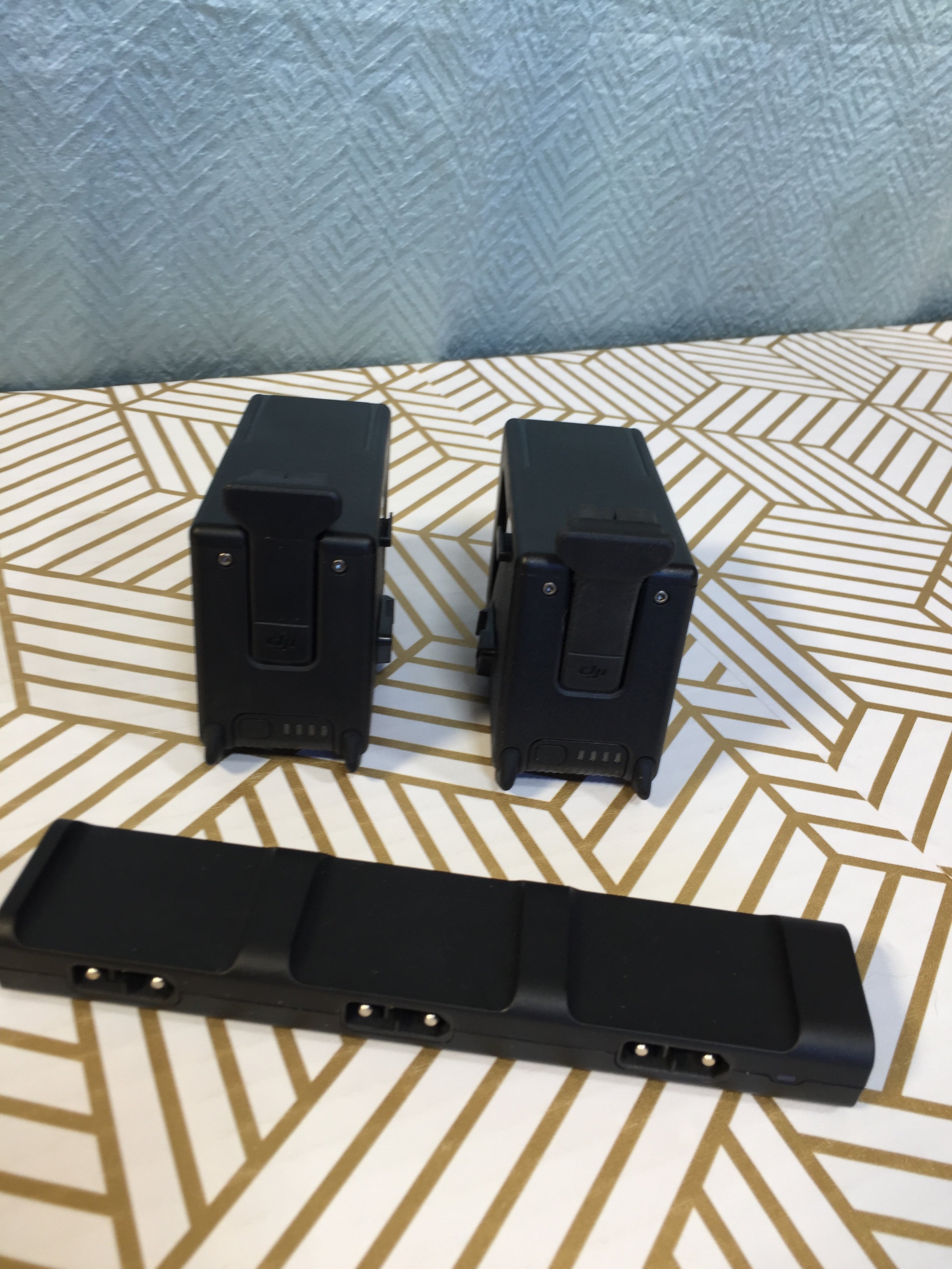 **PARTS ONLY** 2 DJI FPV Intelligent Flight Batteries **DEFECTIVE** (7679082135790)