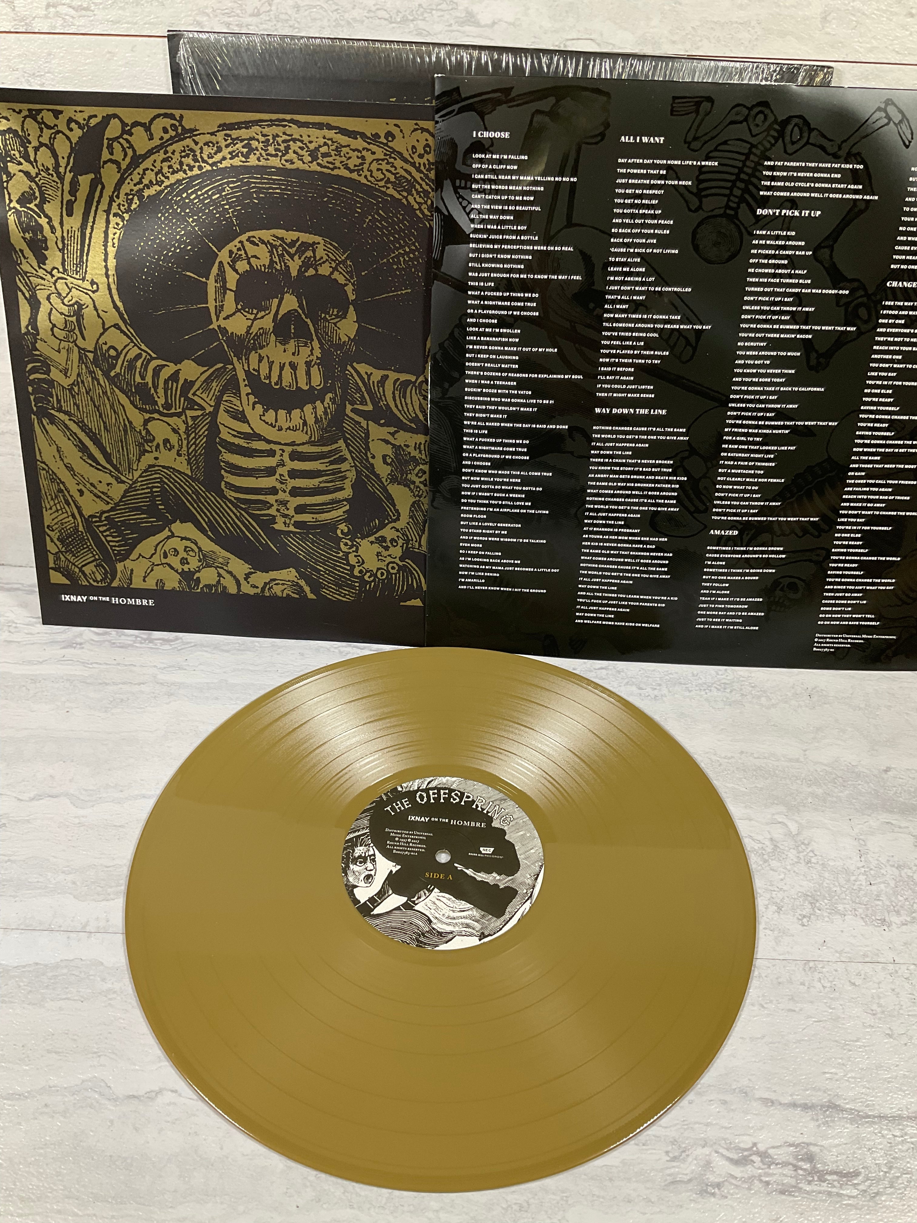 The Offspring - IXNAY ON THE HOMBRE - Gold Colored Vinyl LP (6951368884407)