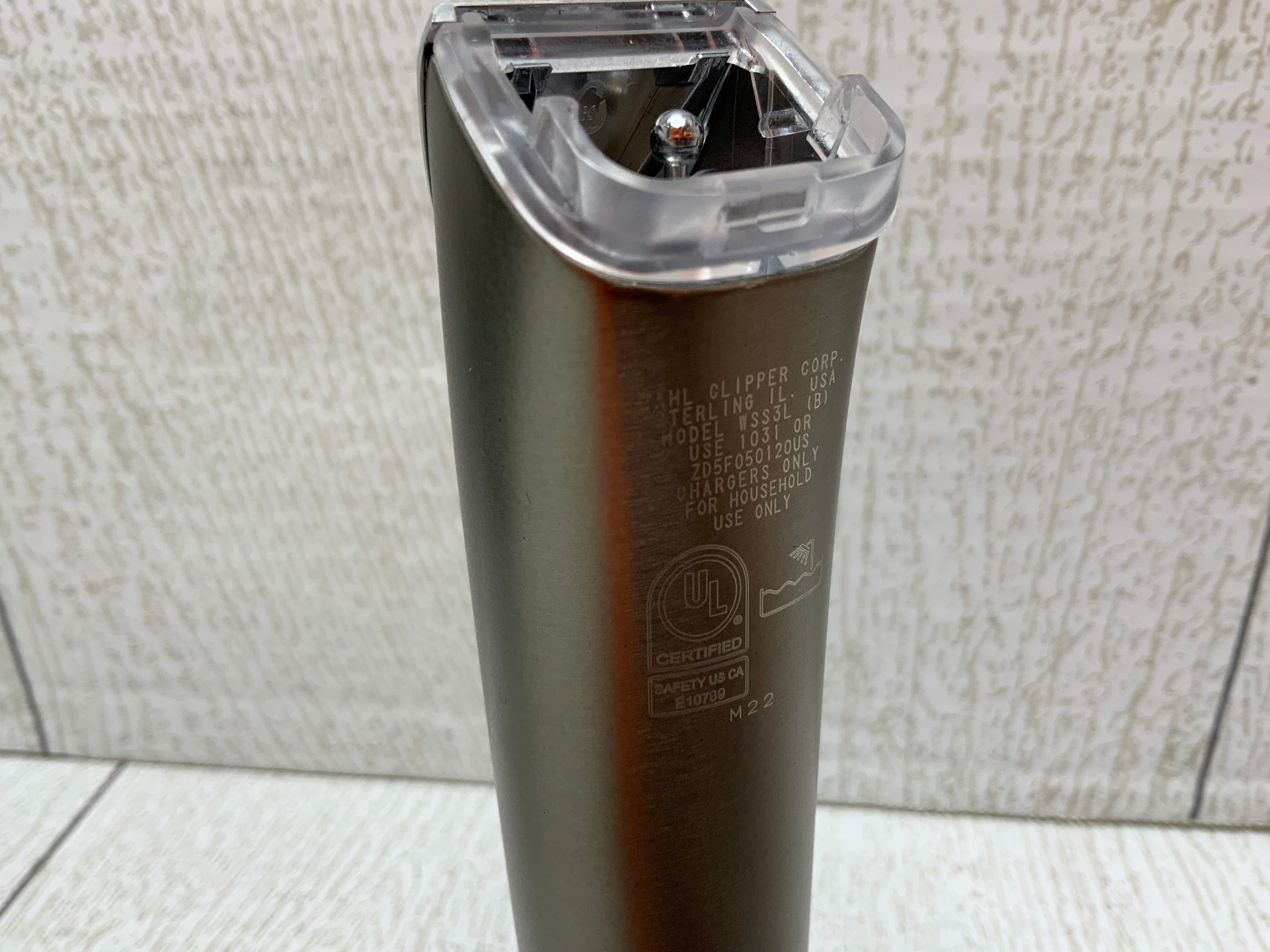 WAHL Stainless Steel Lithium Ion 2.0+ Slate Beard Trimmer for Men (09864) (8026127991022)