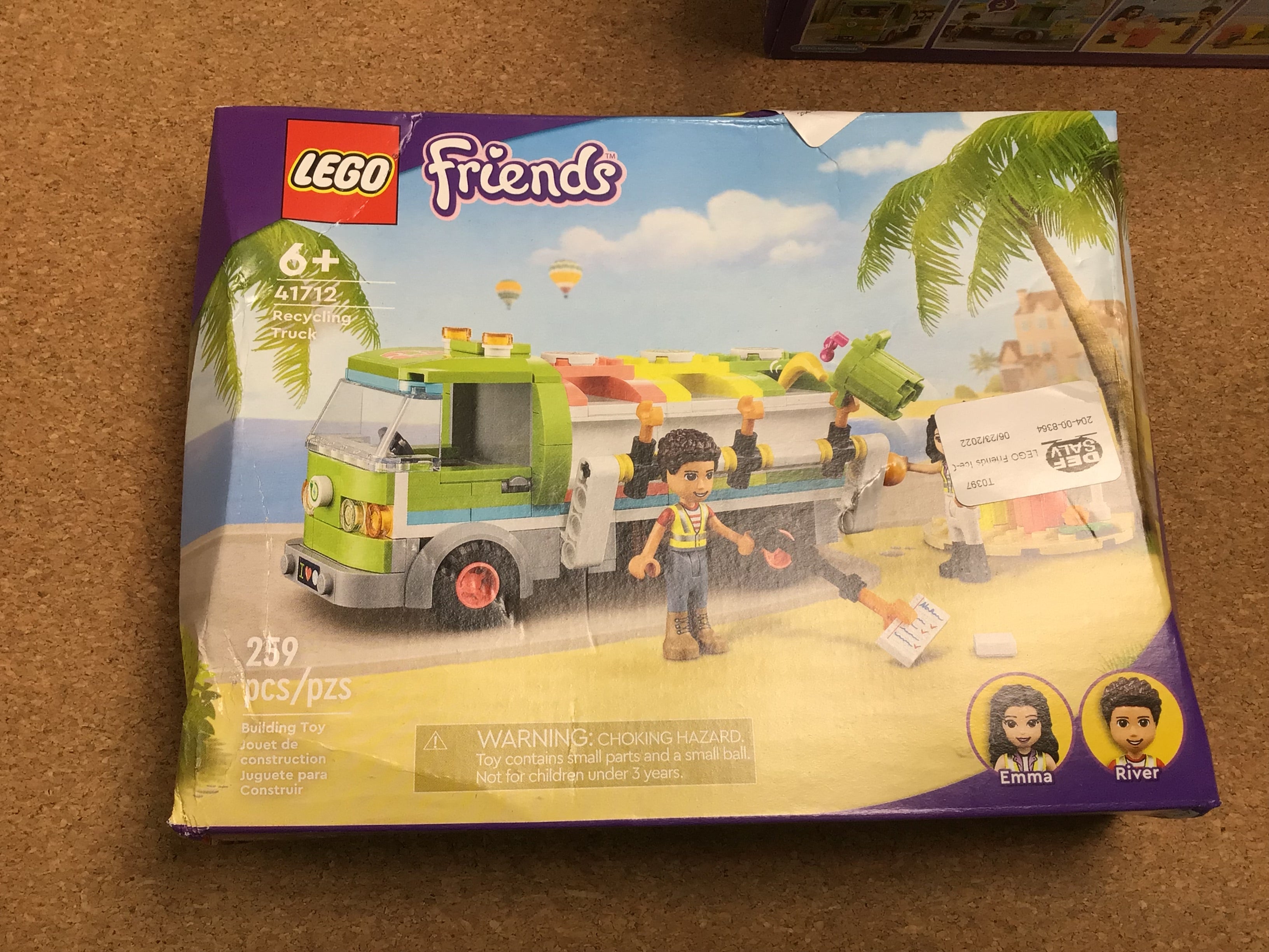 2 sets: LEGO Friends Recycling Truck41712 Building Toy Set for Girls & Boys (7947119362286)