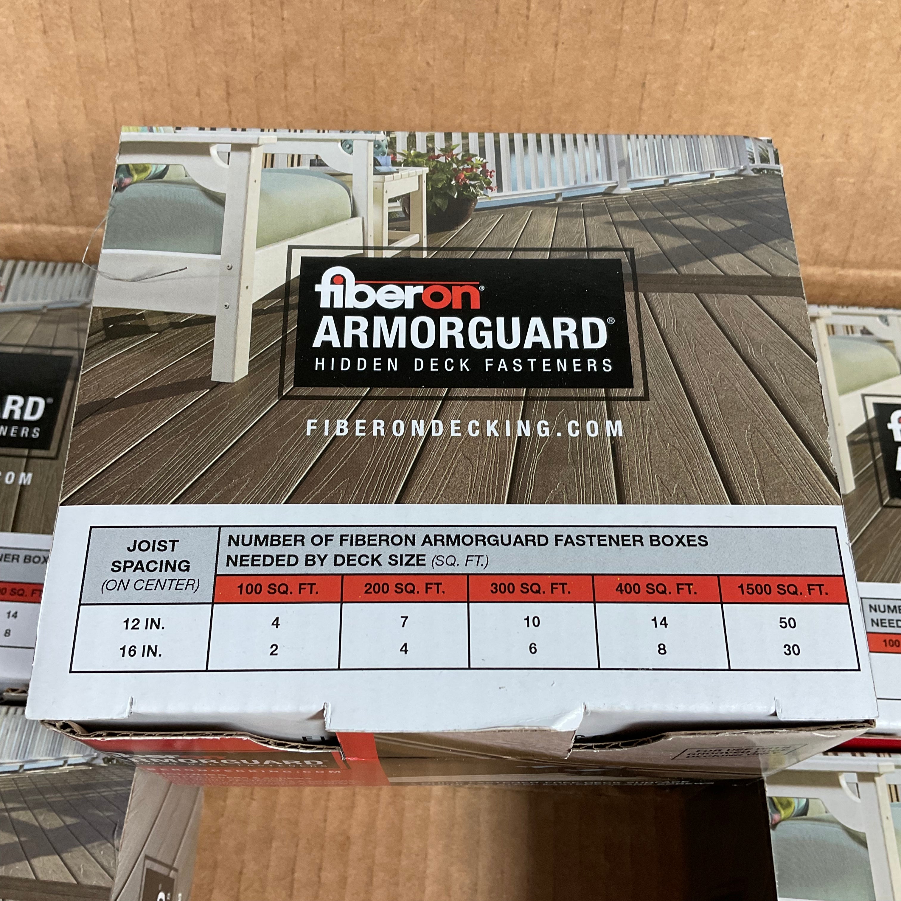 Fiberon Hidden Deck Fastener Kit (6 Boxes)