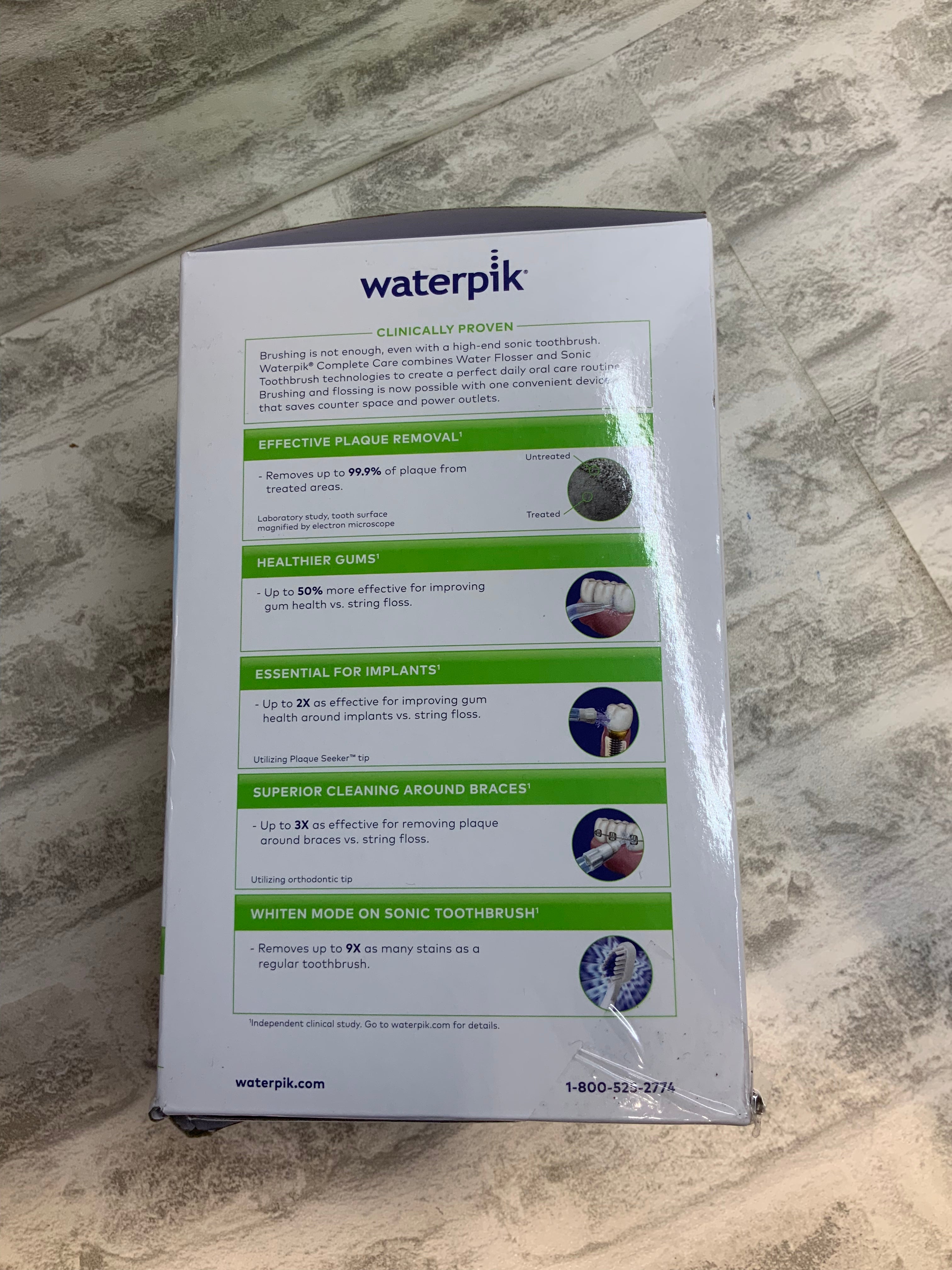 Waterpik Wp-861 Blue/White Complete Care 5.0 (7571325288686)
