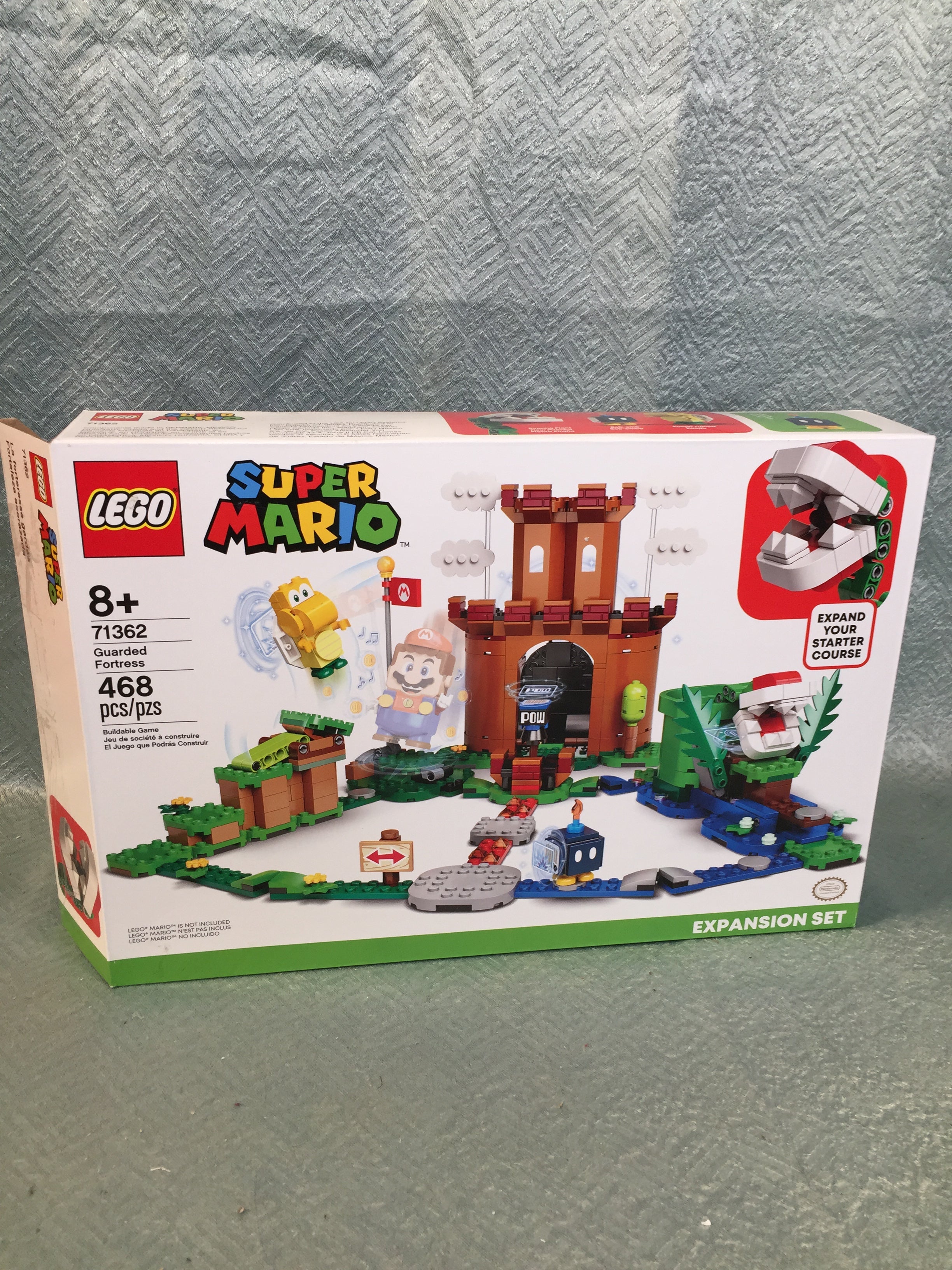 LEGO Super Mario Guarded Fortress Expansion Set 71362 - OPEN BOX - NO BOOK (7611661058286)