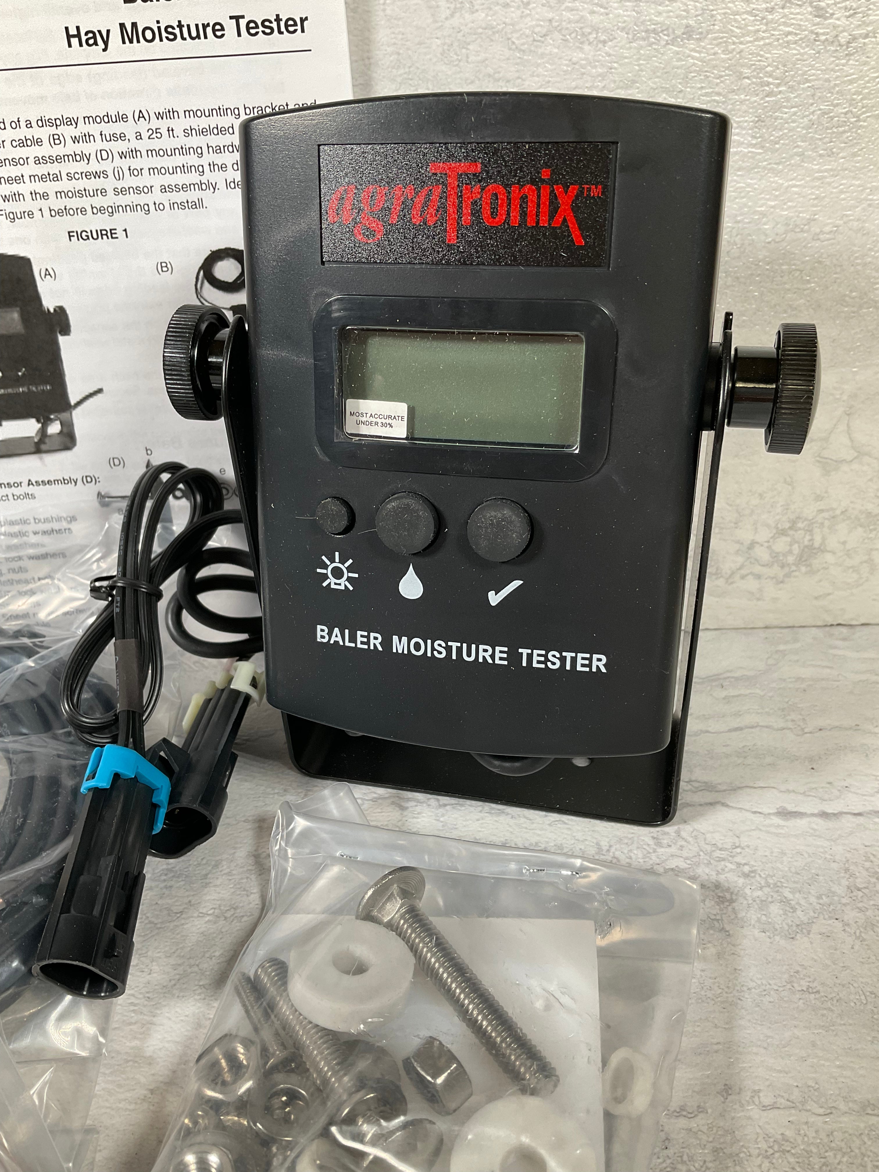 AgraTronix, 07150, BHT-1 Baler-Mounted Hay Moisture Meter (6979925704887)