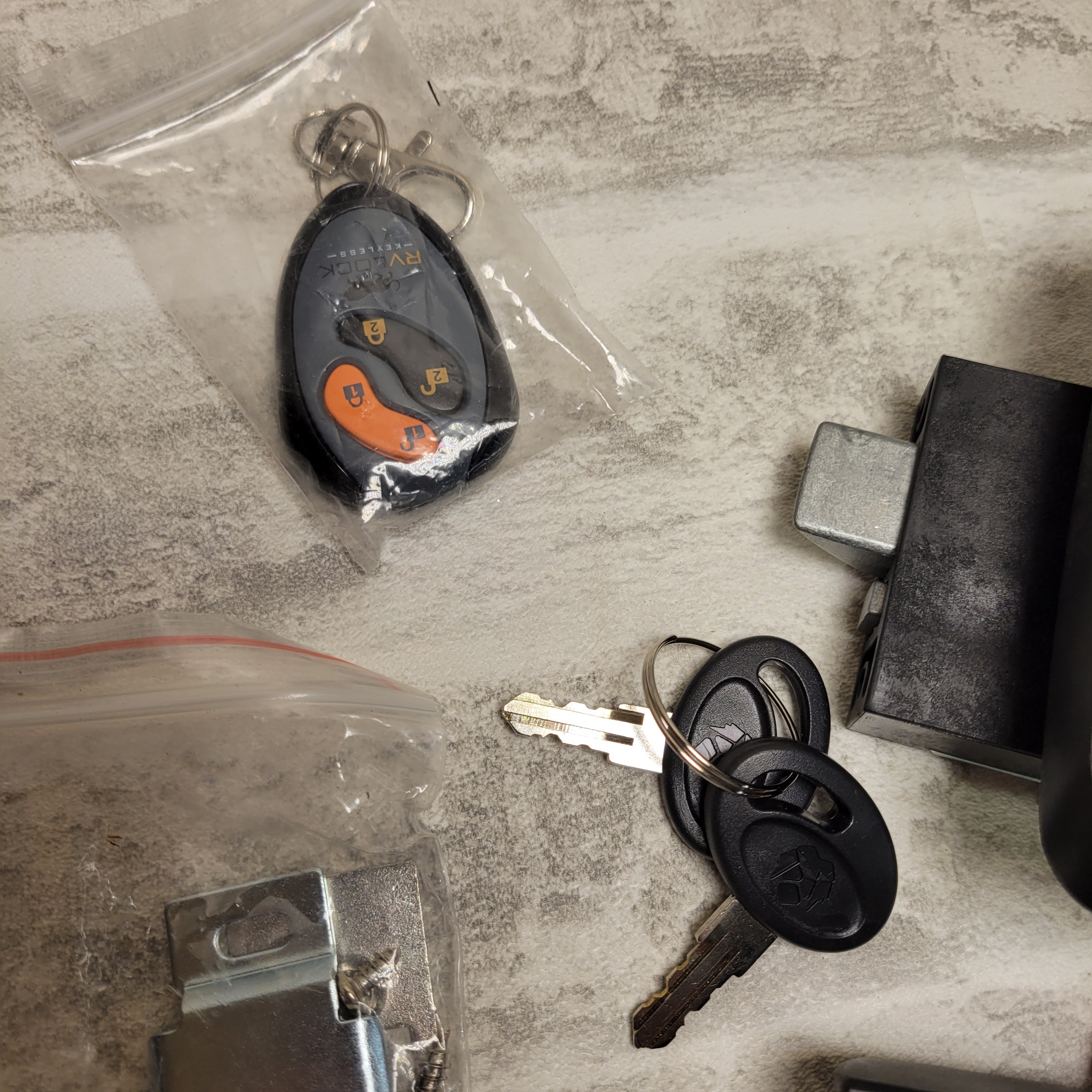RVLock Key Fob & RH Compact Keyless Entry Keypad, RV/5th Wheel Lock Accessories