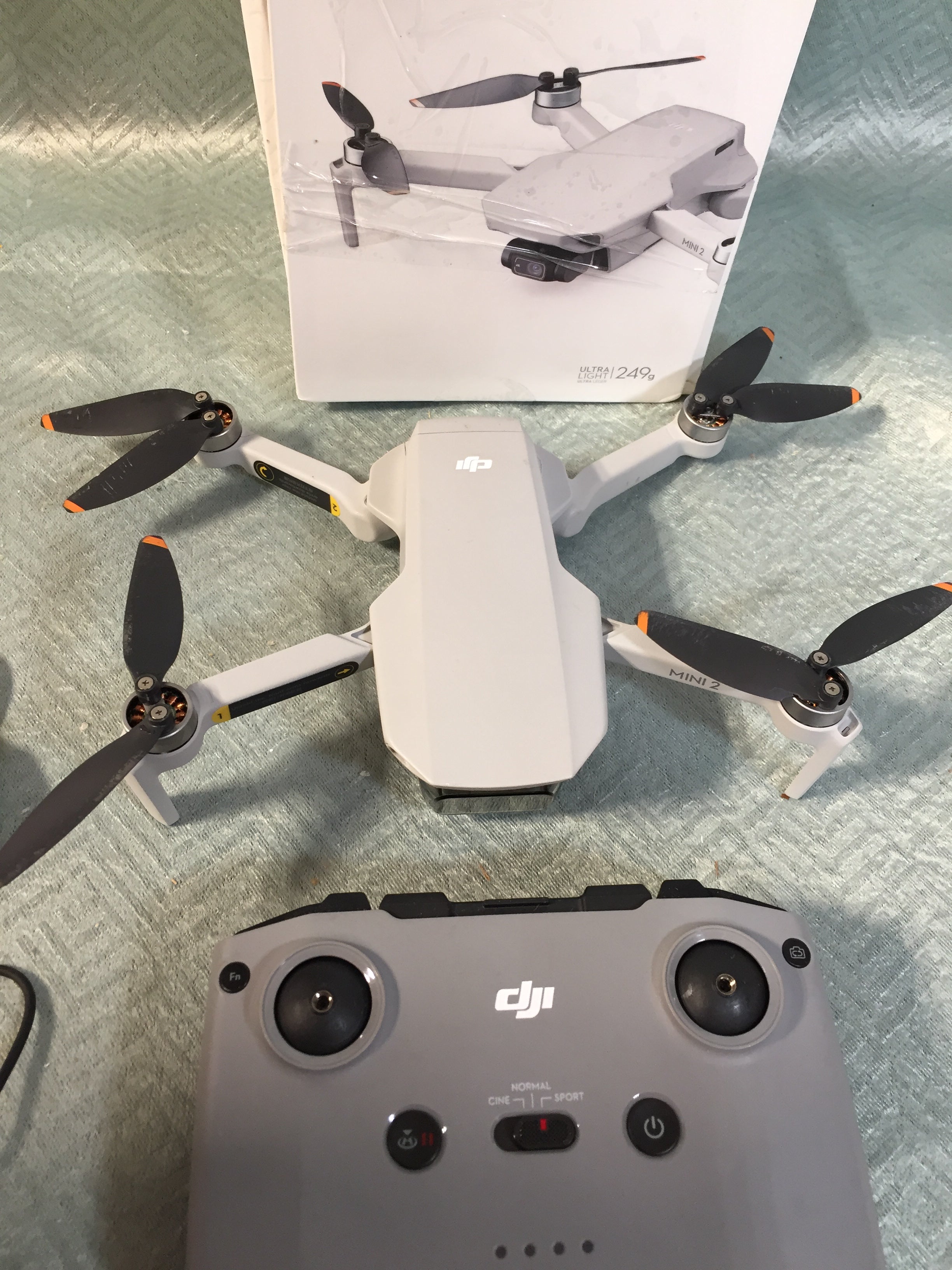 **PARTS ONLY** DJI MINI 2 (GL) Drone Quadcopter **READ DESCRIPTION** (7580052193518)