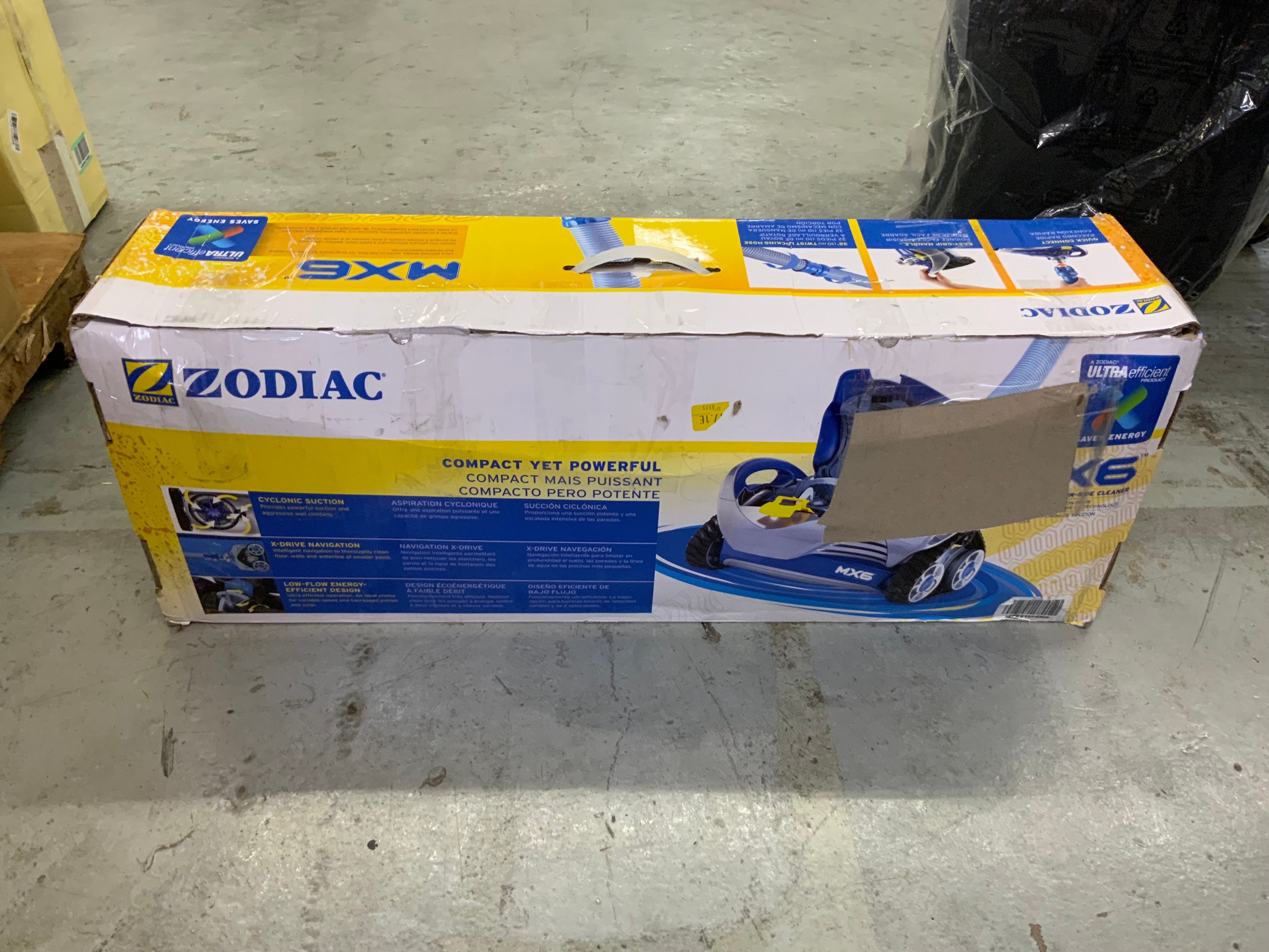 Zodiac MX6 Automatic Suction-Side Pool Cleaner Vacuum **FOR PARTS/READ** (8073531588846)