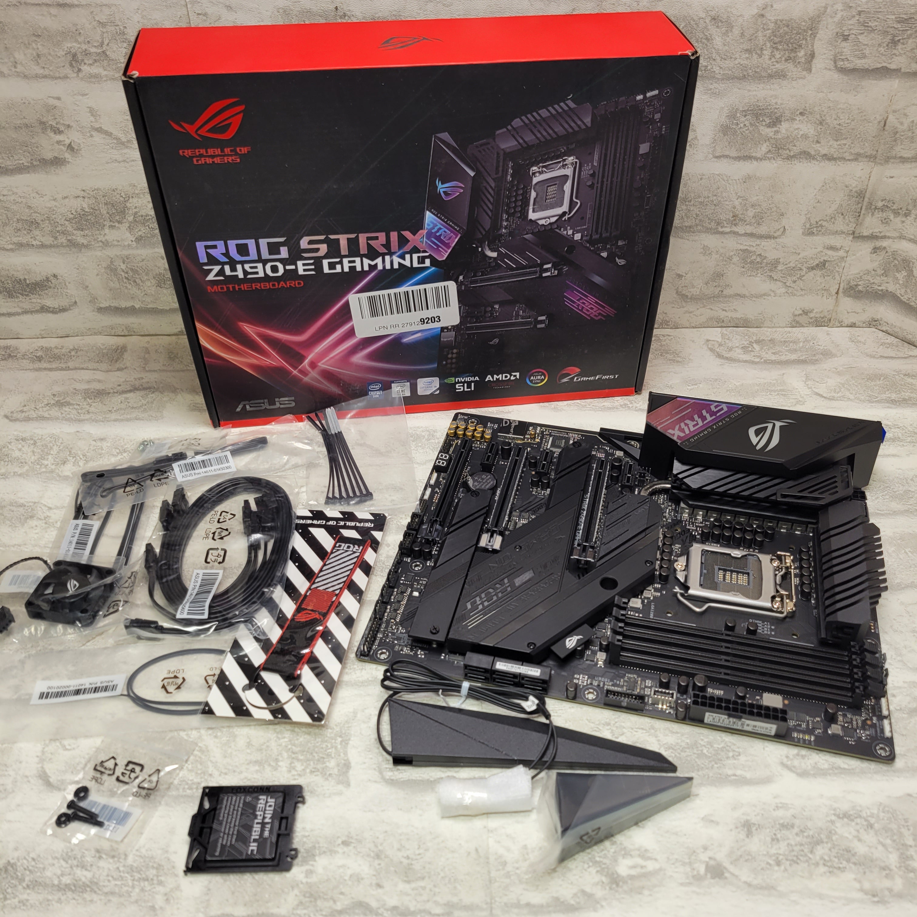 ASUS ROG STRIX Z490-E Gaming Motherboard Intel Z490 LGA 1200 (7777873264878)