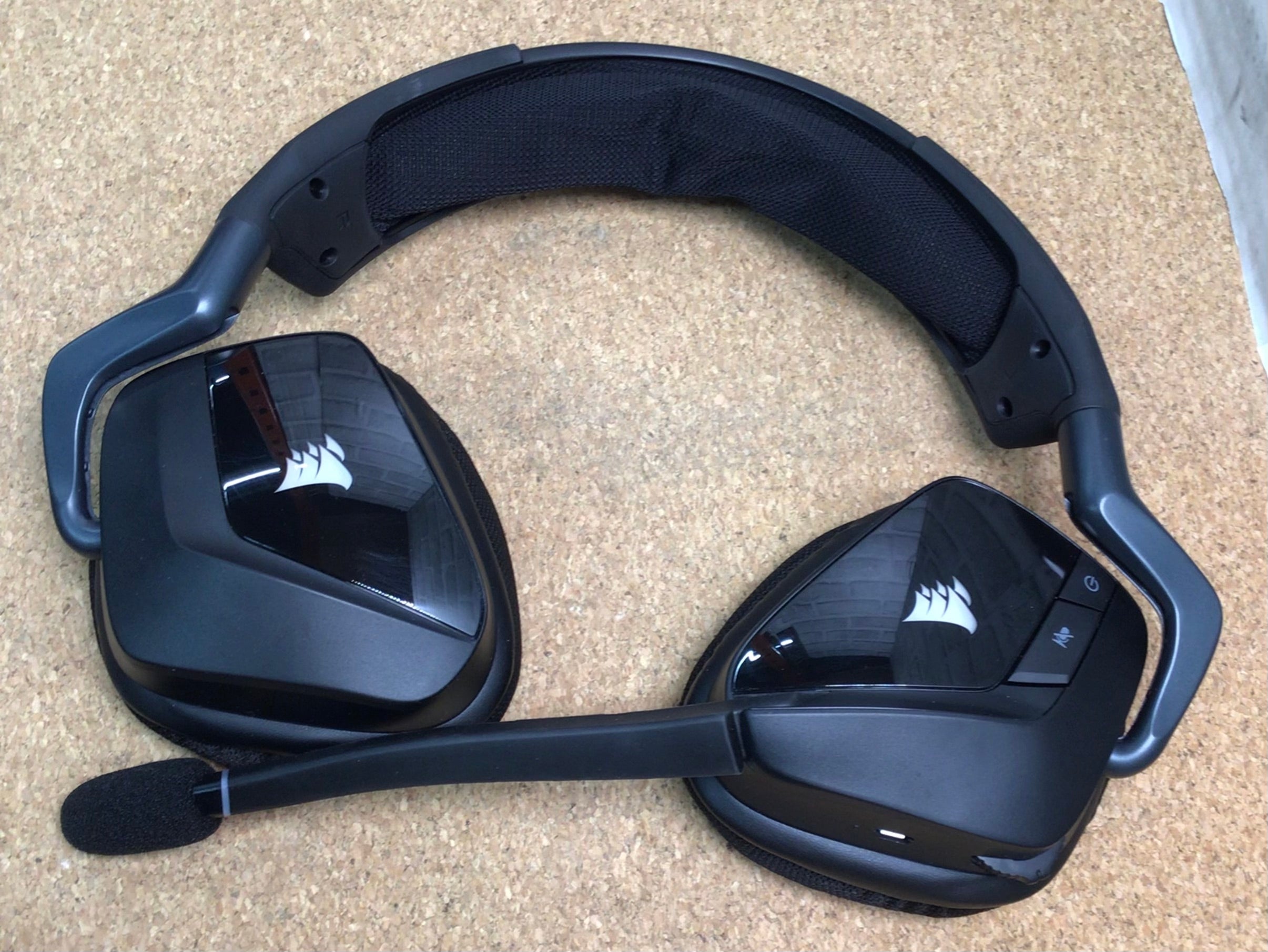 Corsair Void RGB Elite Wireless Premium Gaming Headset with 7.1 *Tested/Working* (7924880441582)