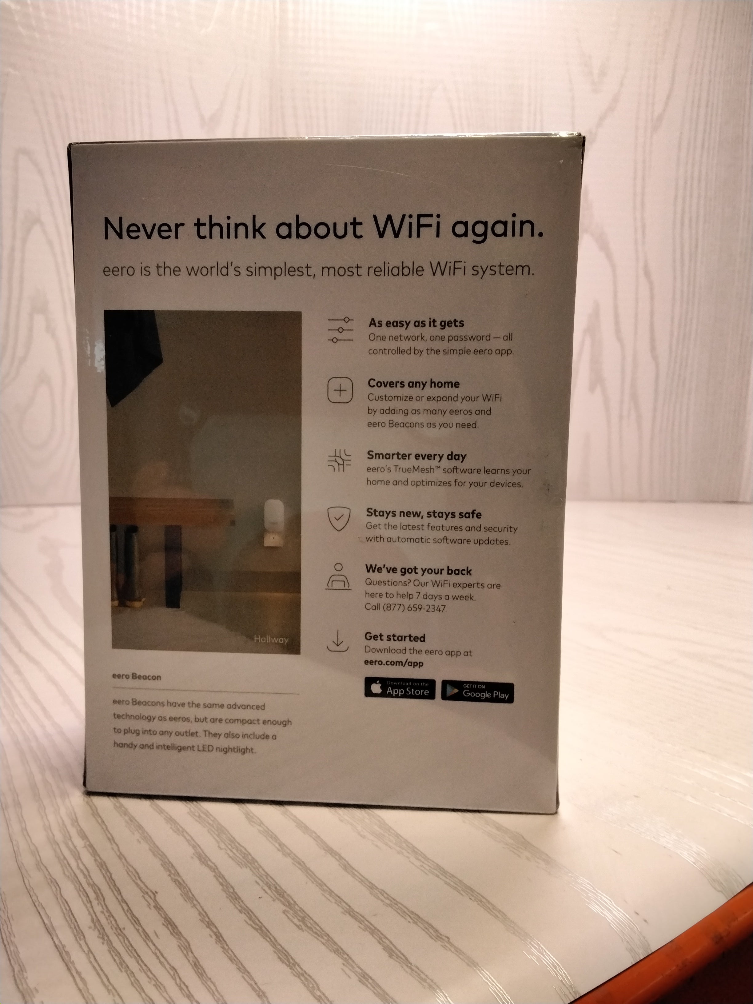 *SEALED* eero Beacon WiFi Range Extender Add-on Dual-Band, D010101, White (7724397854958)