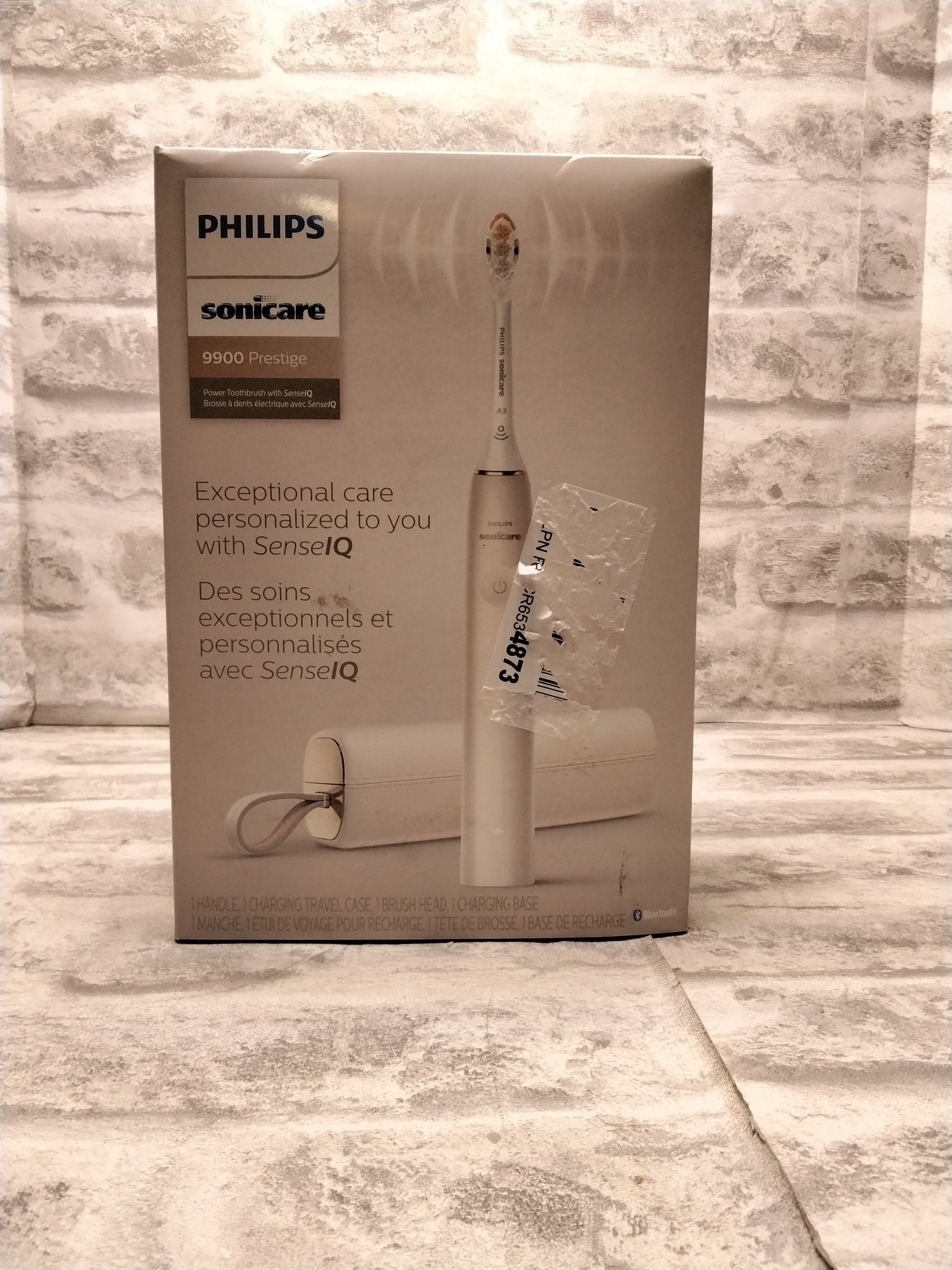 *FOR PARTS* Philips Sonicare Prestige 9900, Rechargeable Electric Toothbrush (7671968628974)
