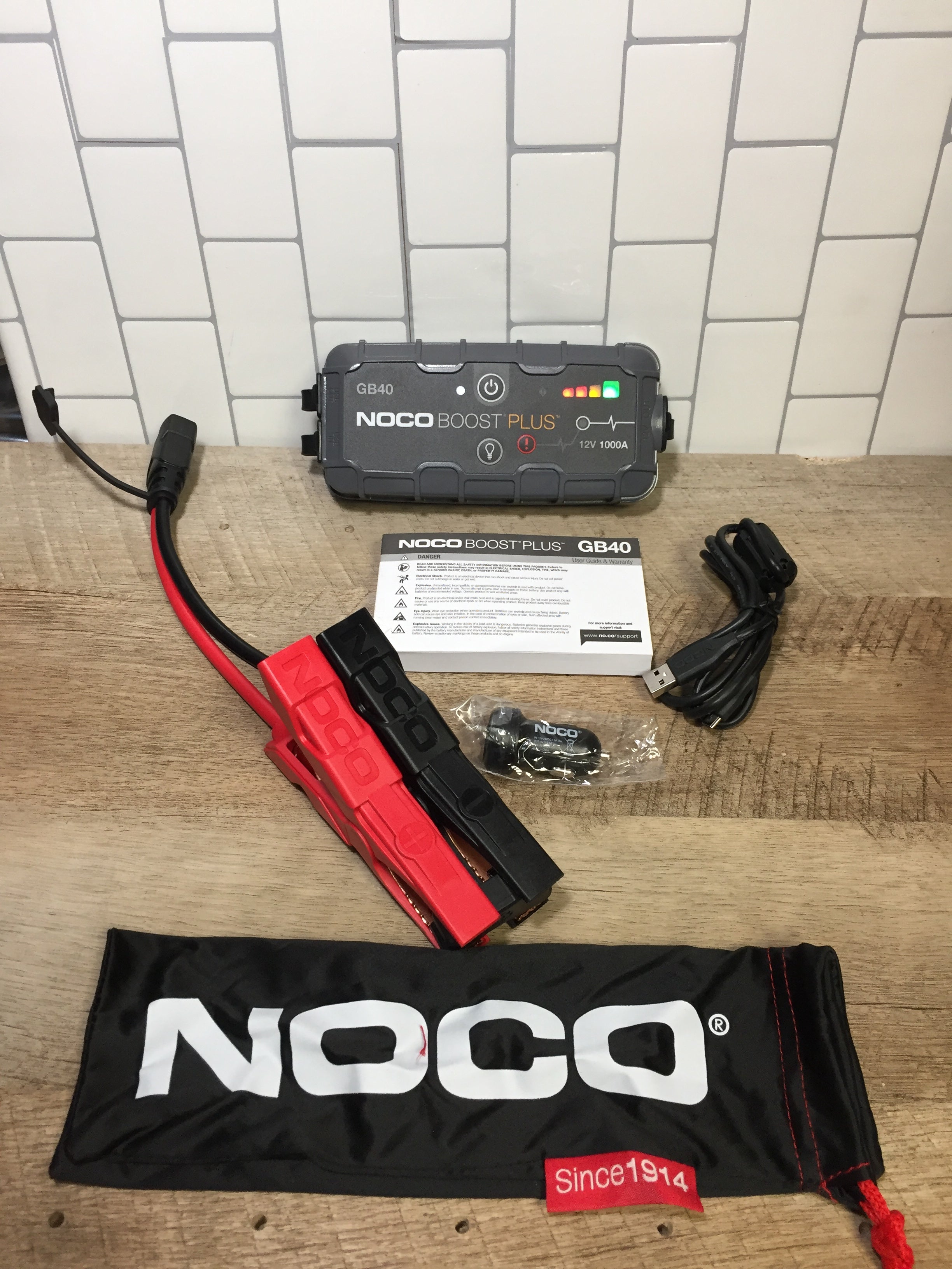 NOCO Boost Plus GB40 1000 Amp 12-Volt UltraSafe Lithium Jump Starter Box (7333319803118)