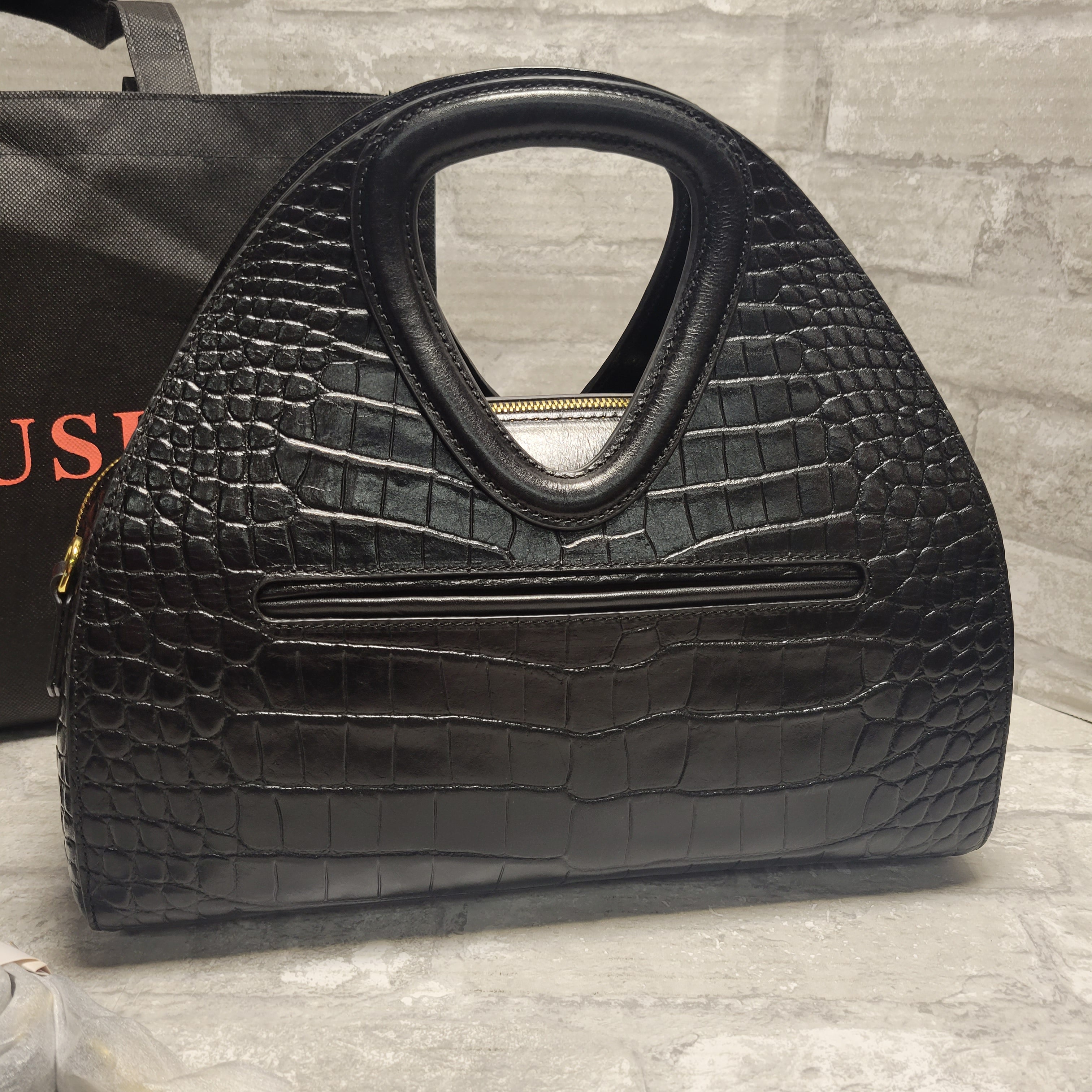 PIJUSHI Designer Genuine Leather Women Satchel Flower Handbag (8070388187374)
