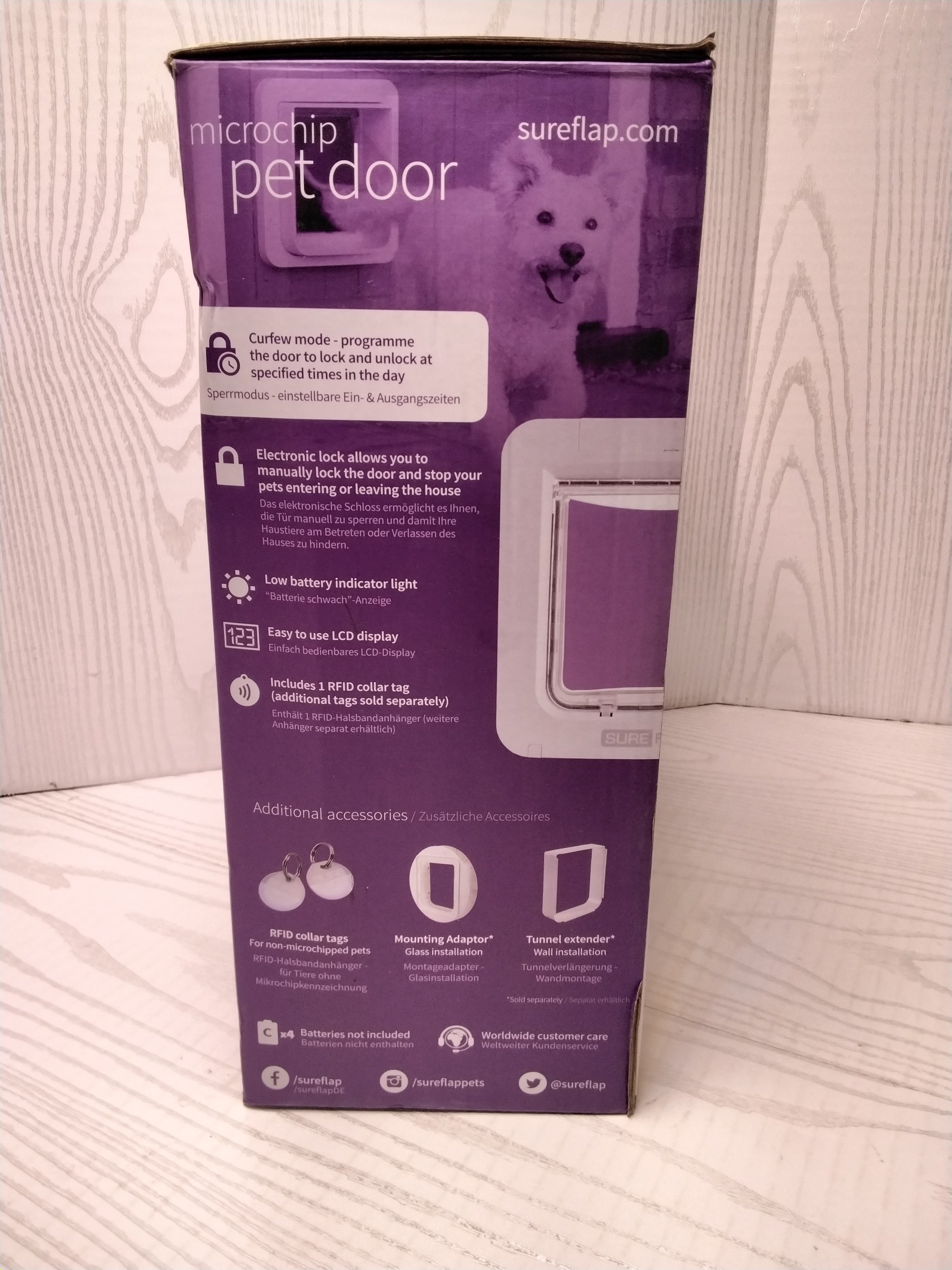 SureFlap-Sure Petcare Microchip Pet Door (White) (7830417309934)