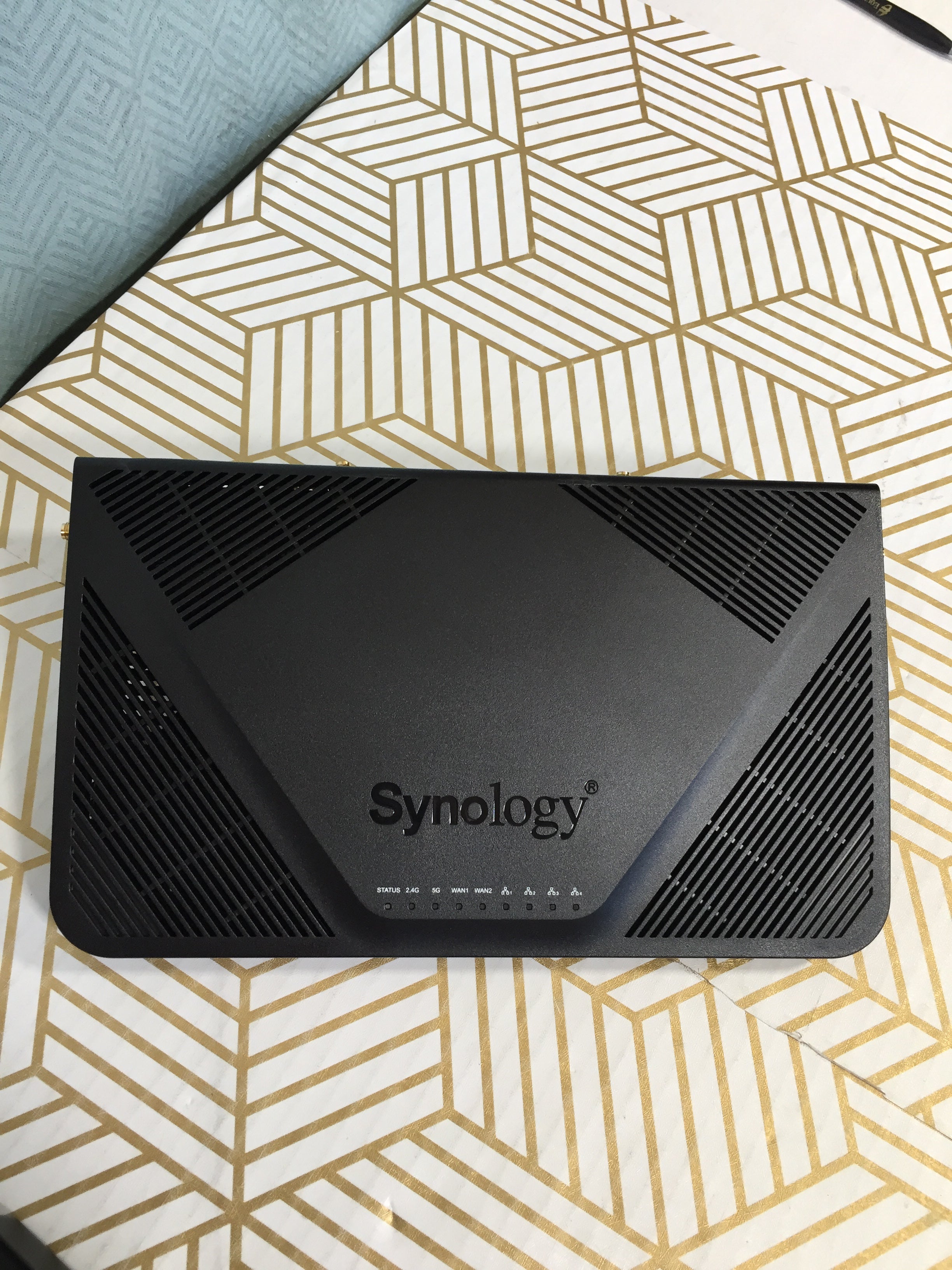 Synology RT2600ac 4x4 dual-band Gigabit Wi-Fi router, MU-MIMO, Parental Controls (7883883118830)