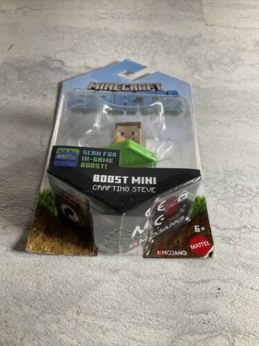 *NEW IN BOX* Minecraft Earth - Boost Mini - Crafting Steve - Collector?s Item! (6922795286711)