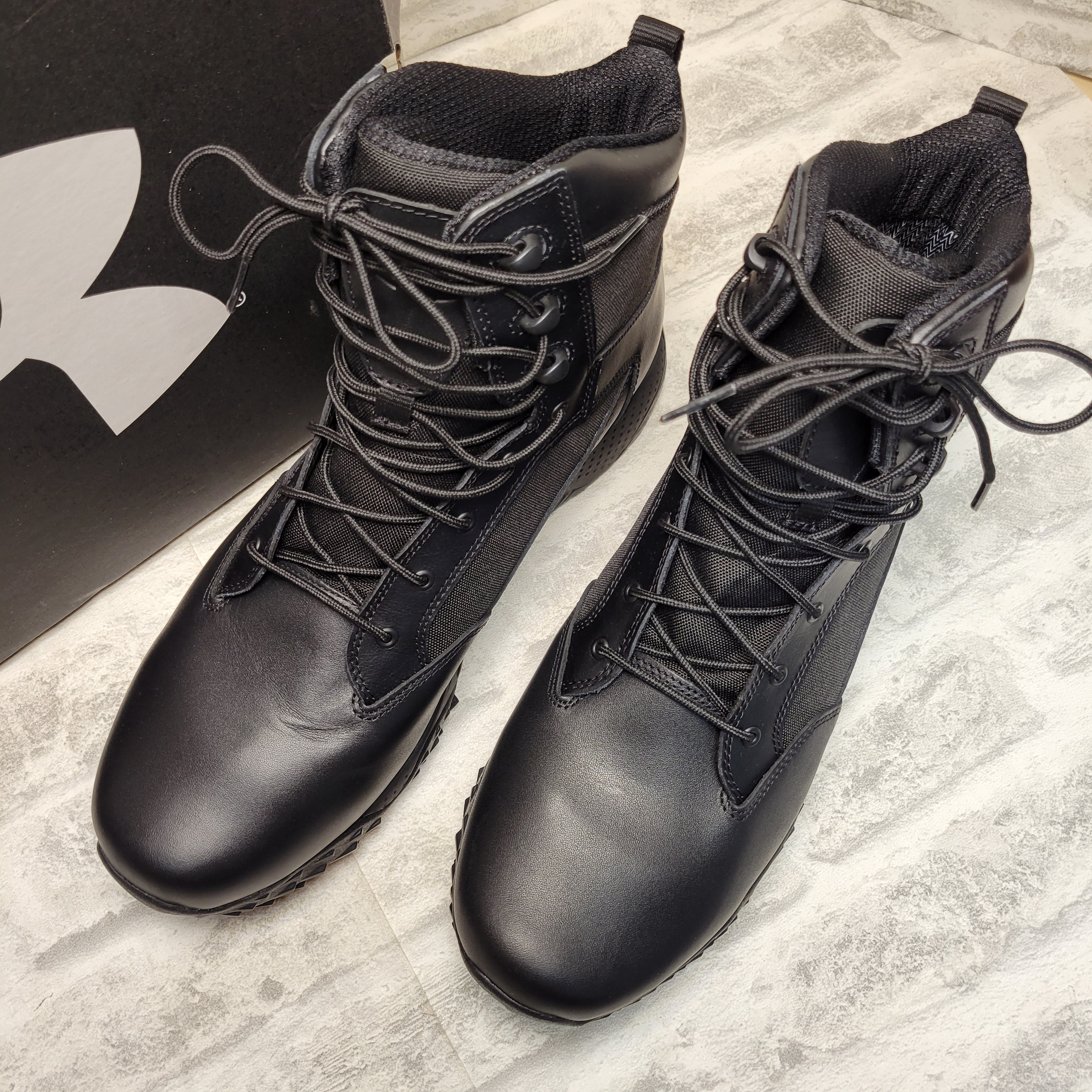Under Armour Men's Stellar Tac Waterproof Military and Tactical Boot, 13, Black (7878184960238)