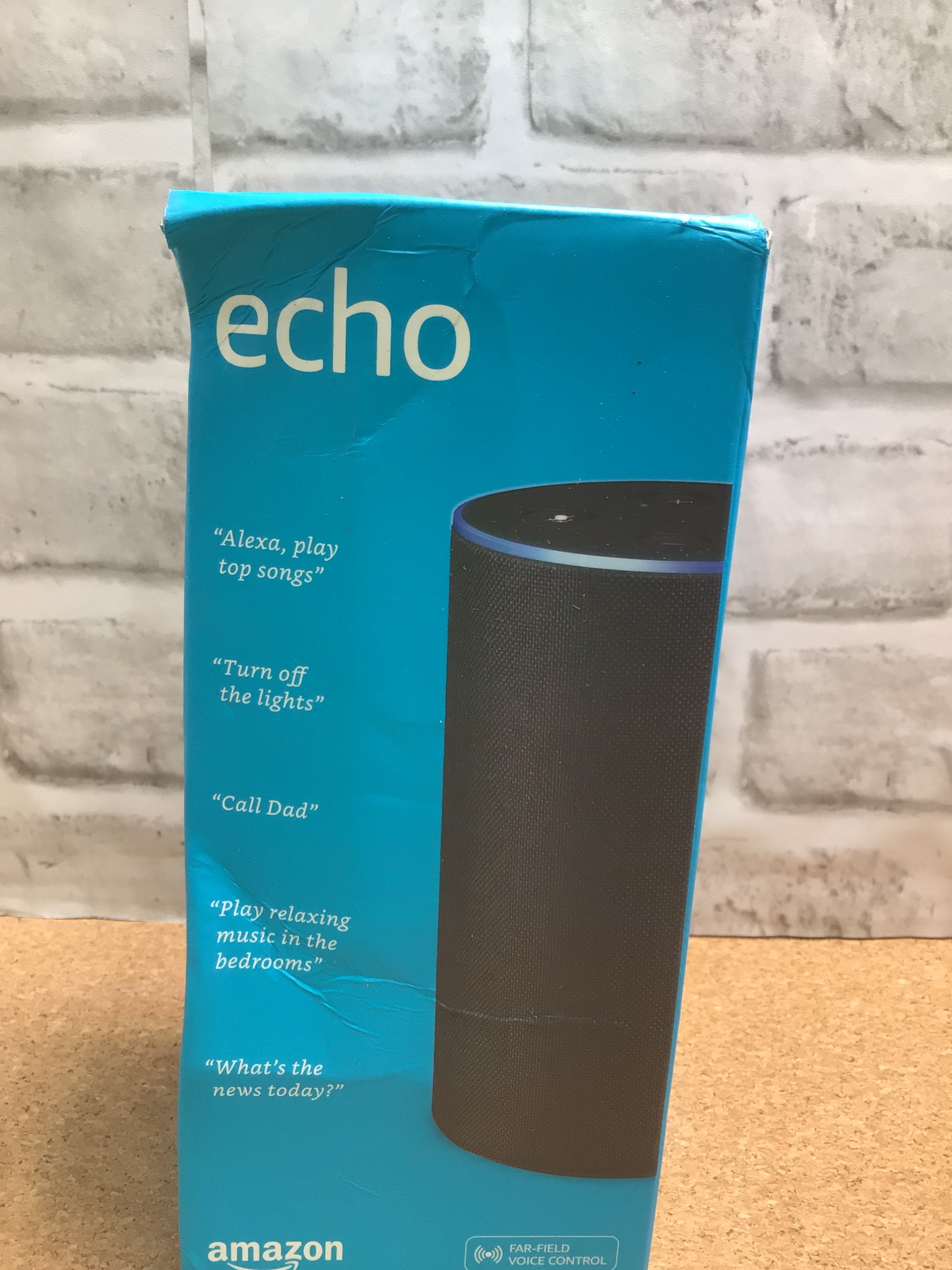 Echo/2nd Generation/Smart speaker/ Alexa and Dolby processing - Charcoal Fabric (7960308351214)