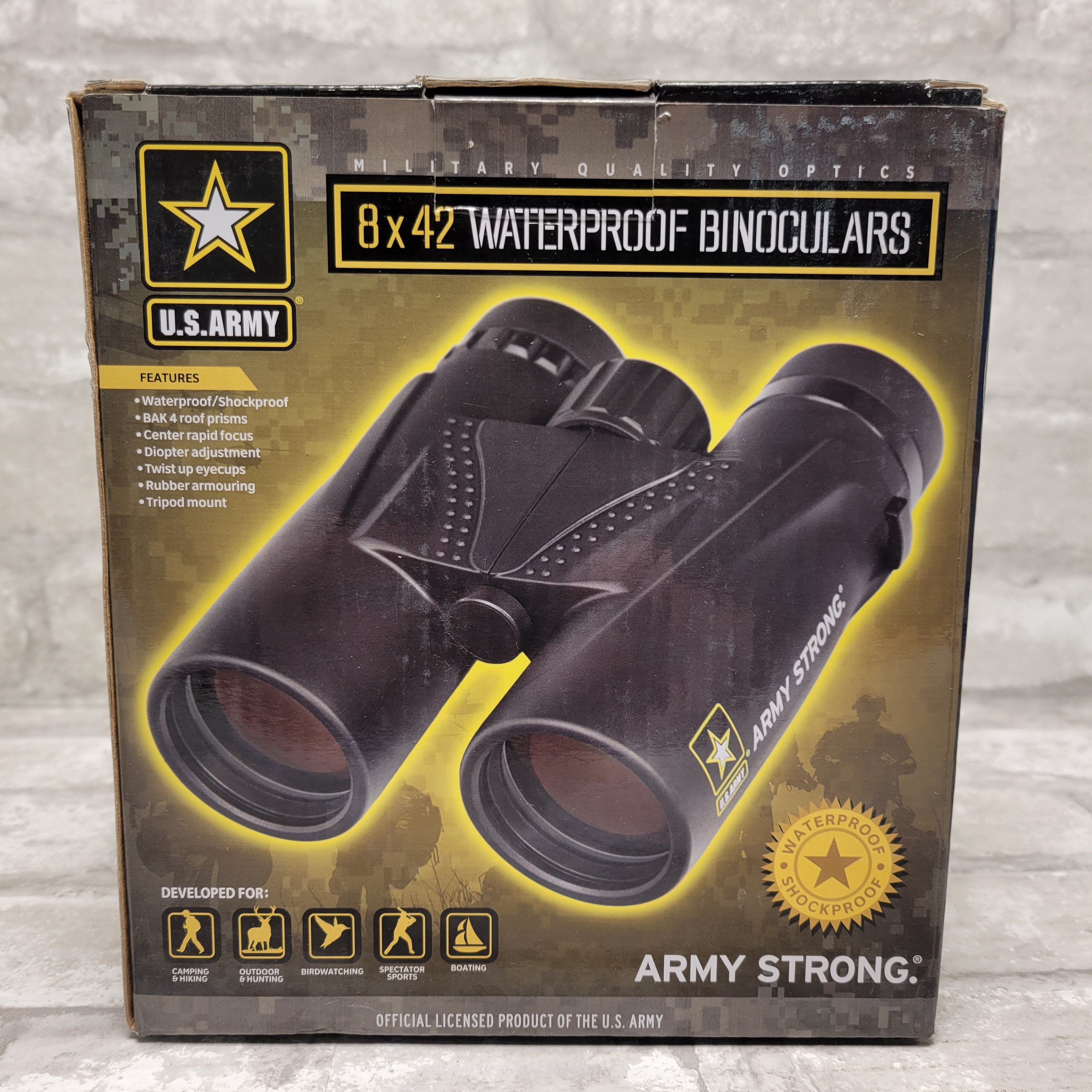 Waterproof Binoculars 8x42 U.S. Army US-BW842 (7942922797294)