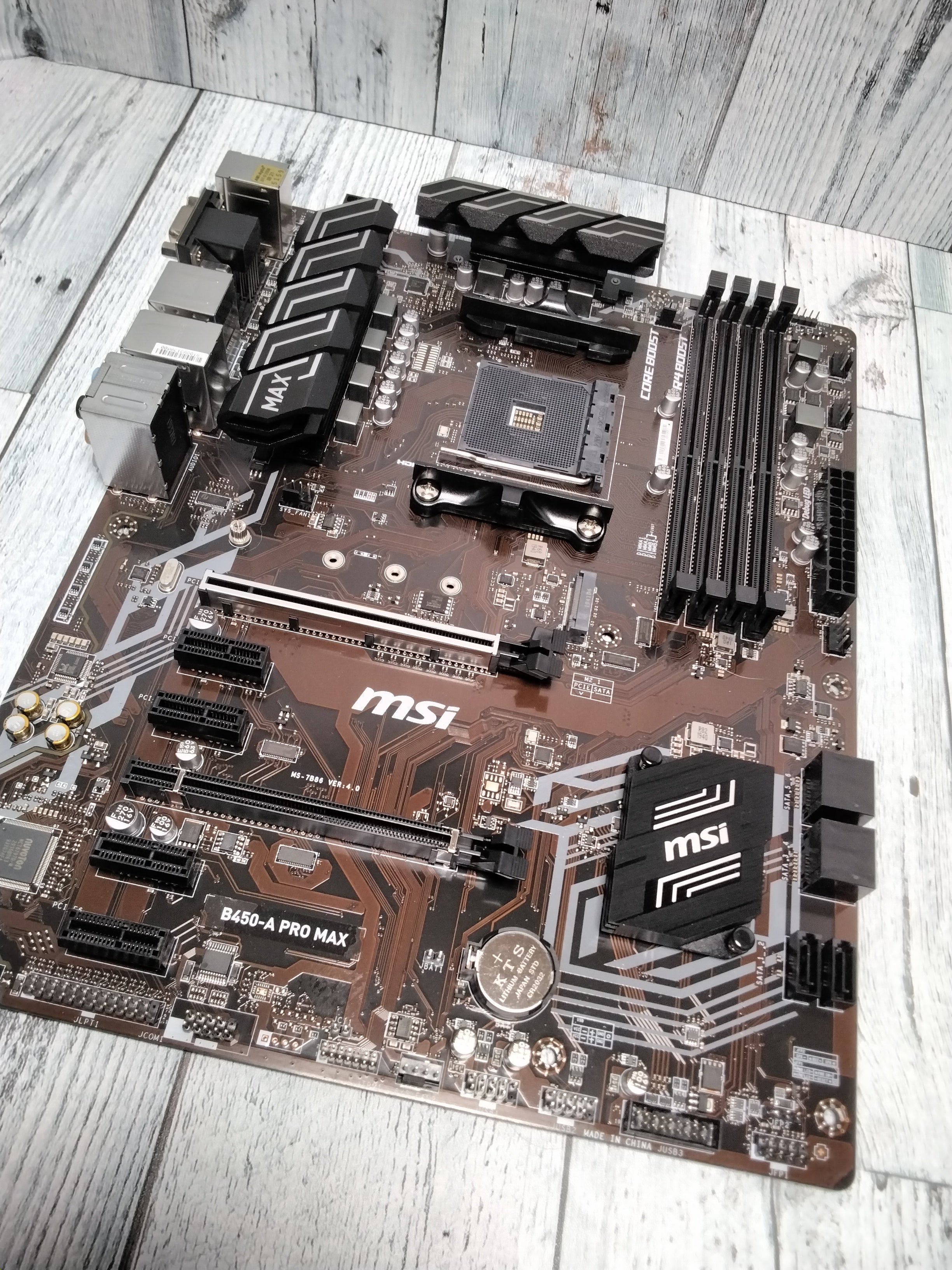 MSI Pro Series AMD Motherboard B450A Pro Max