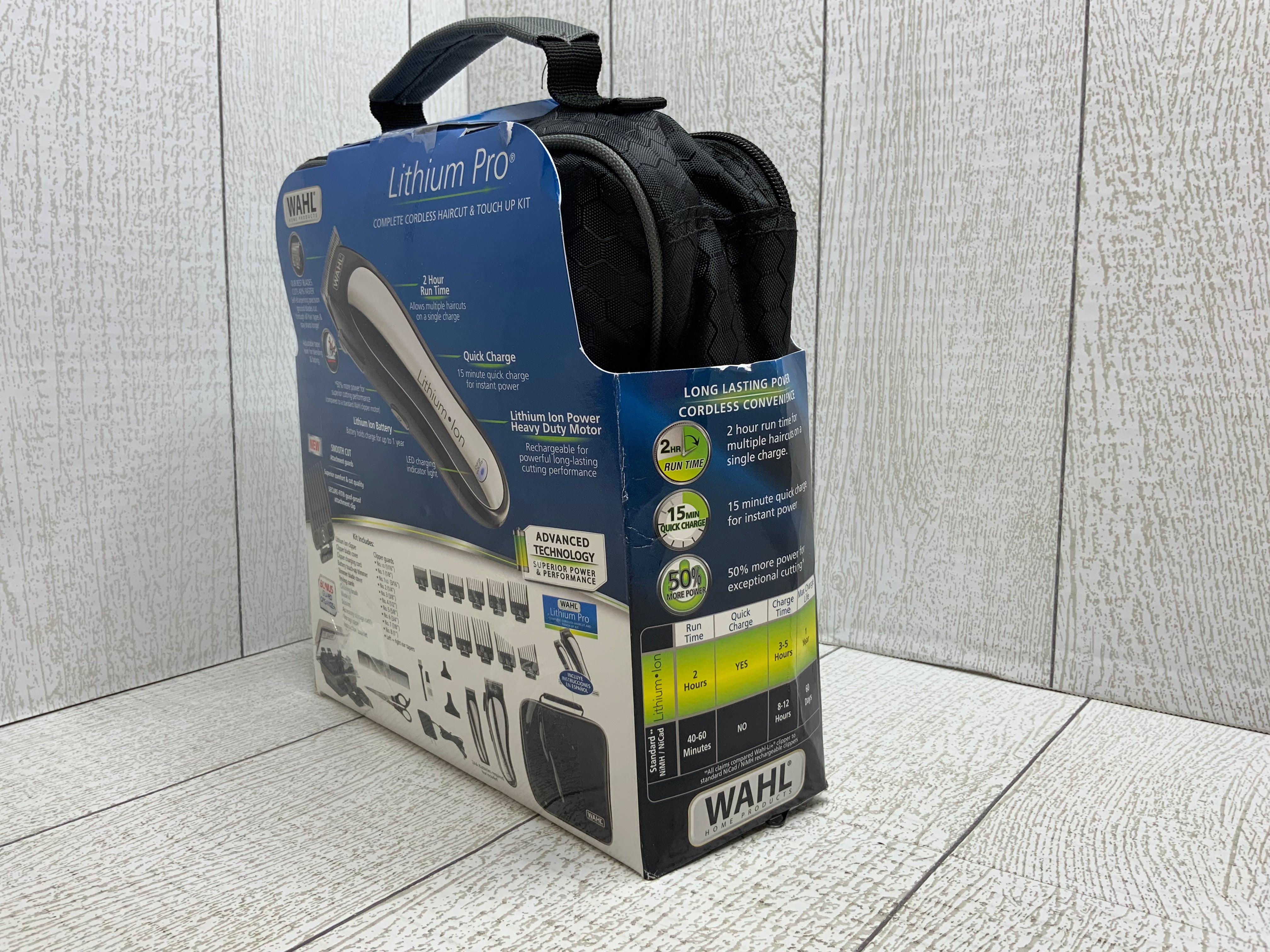 WAHL Lithium Pro Cordless Haircut & Touch Up Kit With Case, 23 Pieces (8030876401902)
