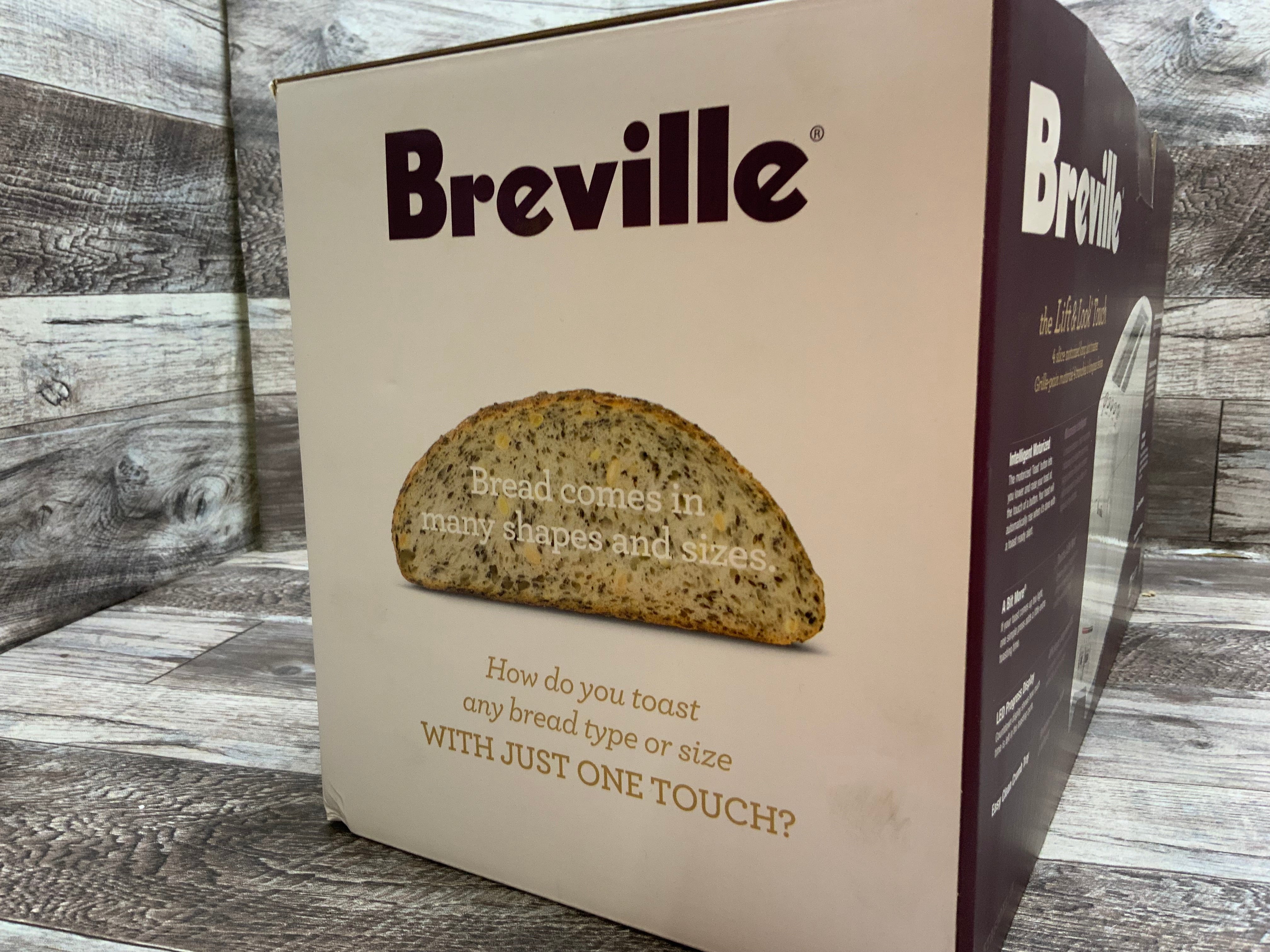 Breville Lift & Look 4 Slice Long Slot Toaster White - BTA630XL (8076249628910)