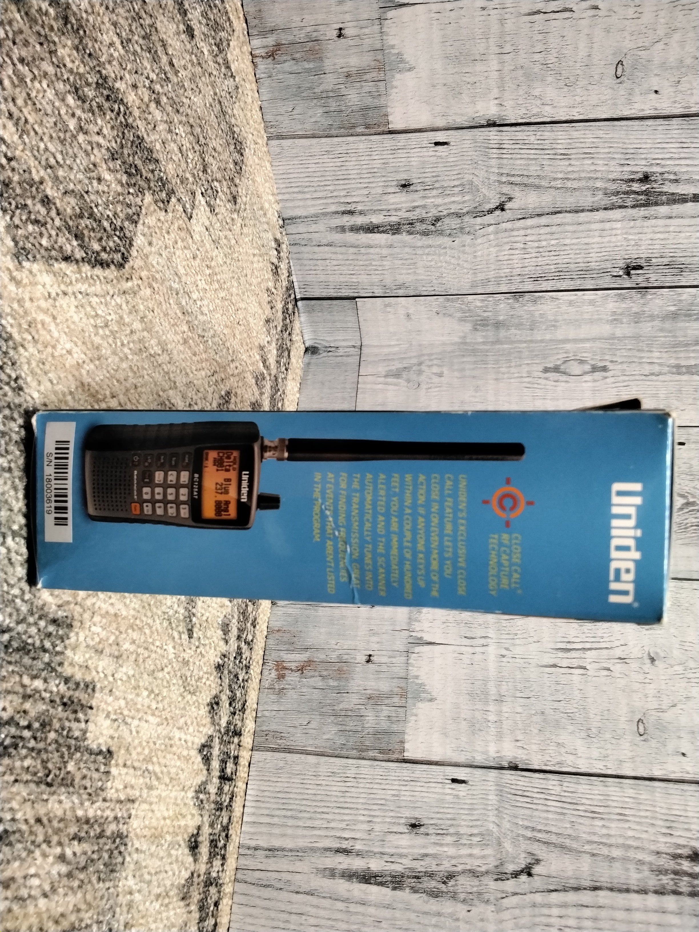 Uniden Bearcat BC125AT Handheld Scanner, 500-Alpha-Tagged Channels, Close Call (7931405172974)