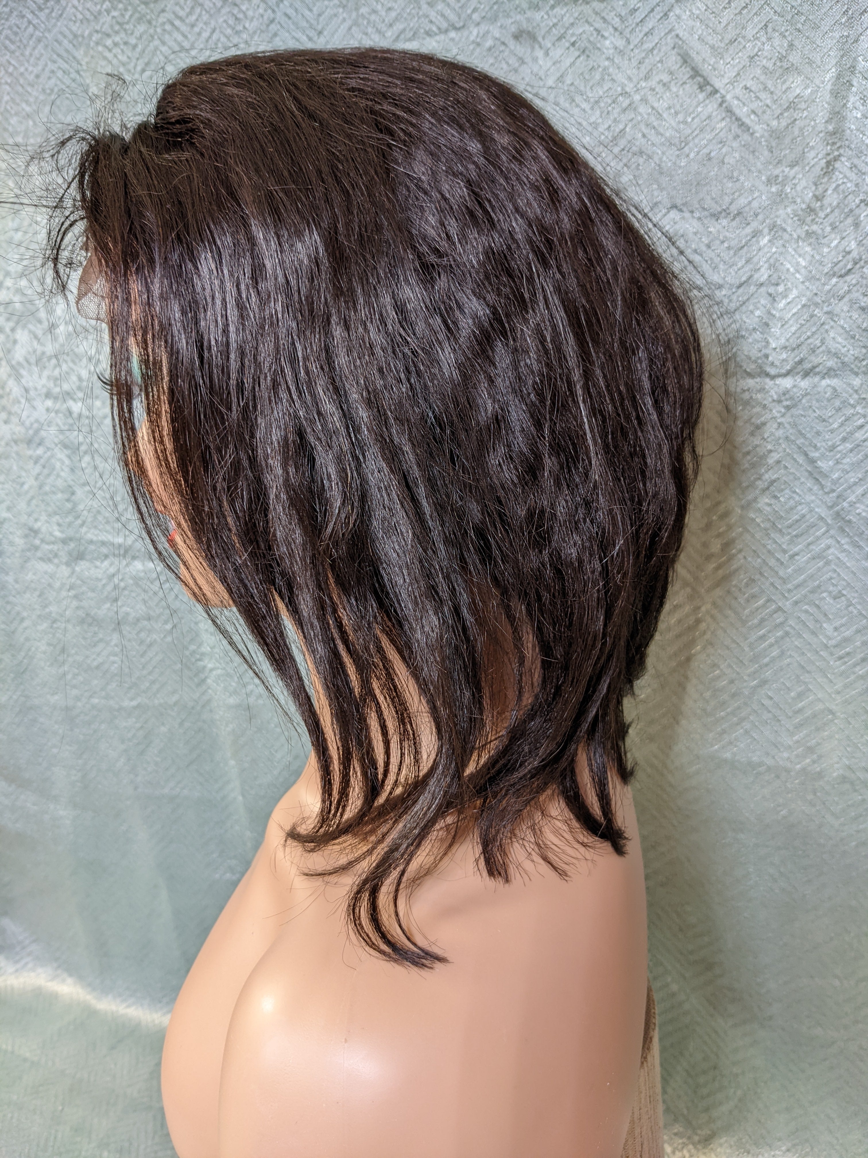 RHAH Itialian Yald Straight with Baby Hair 10 inch Nautural (7585602830574)