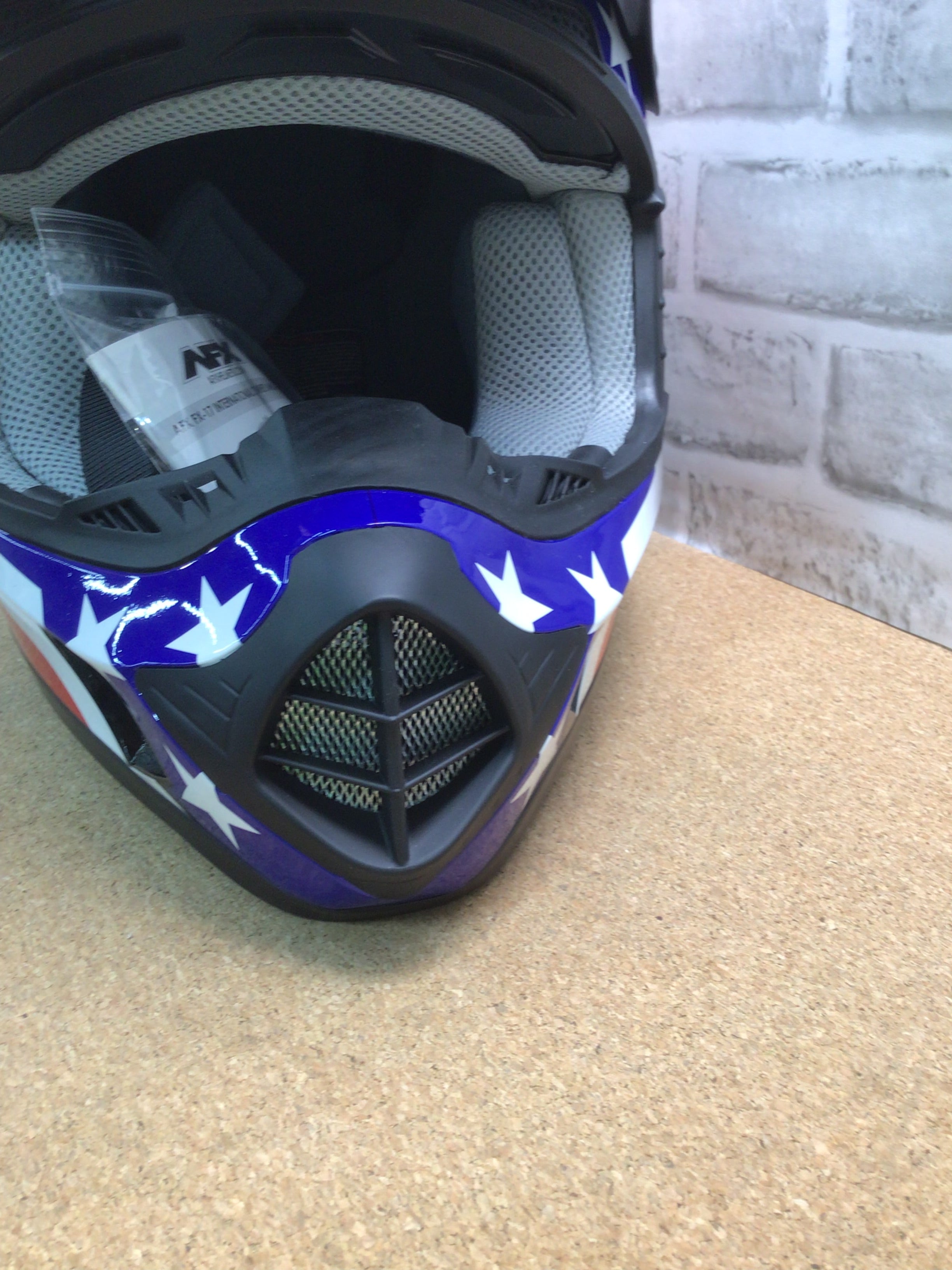 AFX FX-17 Helmet - Freedom - Black - Size Large (7953788731630)