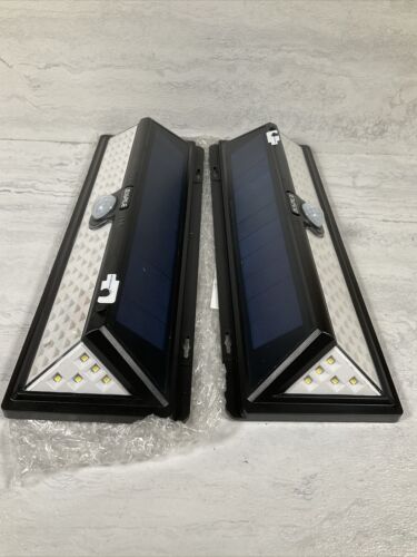 (2-pack) Solar Light, Motion Sensor, 3 Modes, 12 inch (6922756489399)