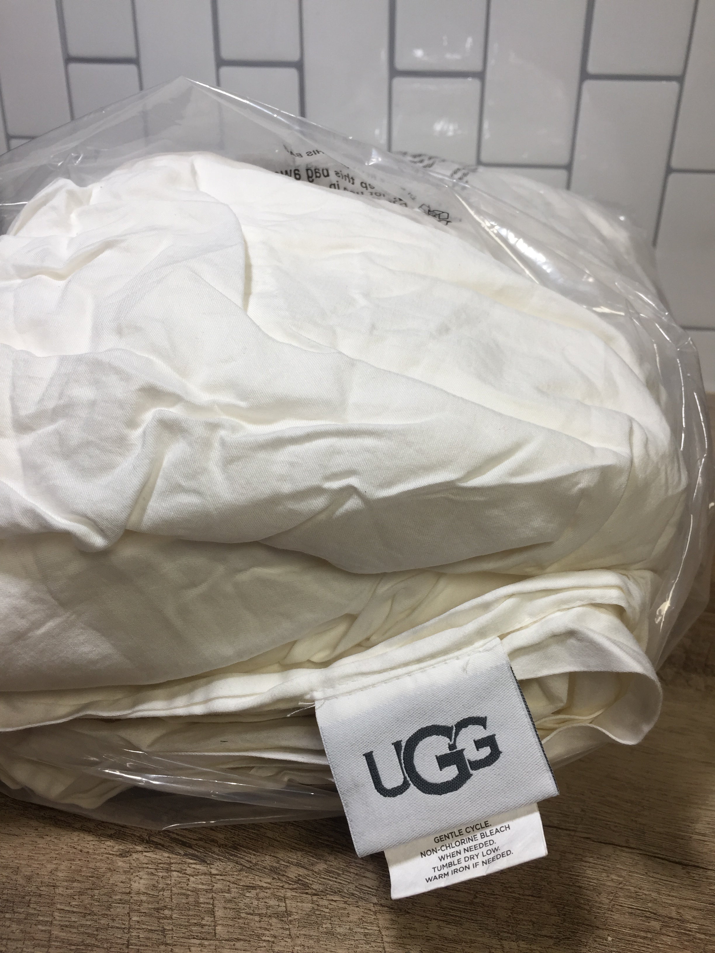 UGG Surfwashed 300-Thread-Count King Sheet Set in Snow (7008884293815)