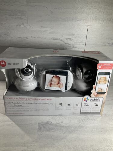 FOR PARTS Motorola MBP853CONNECT-2 Baby Monitor with 2 Cameras and 3.5-Inch LCD (6922770481335)