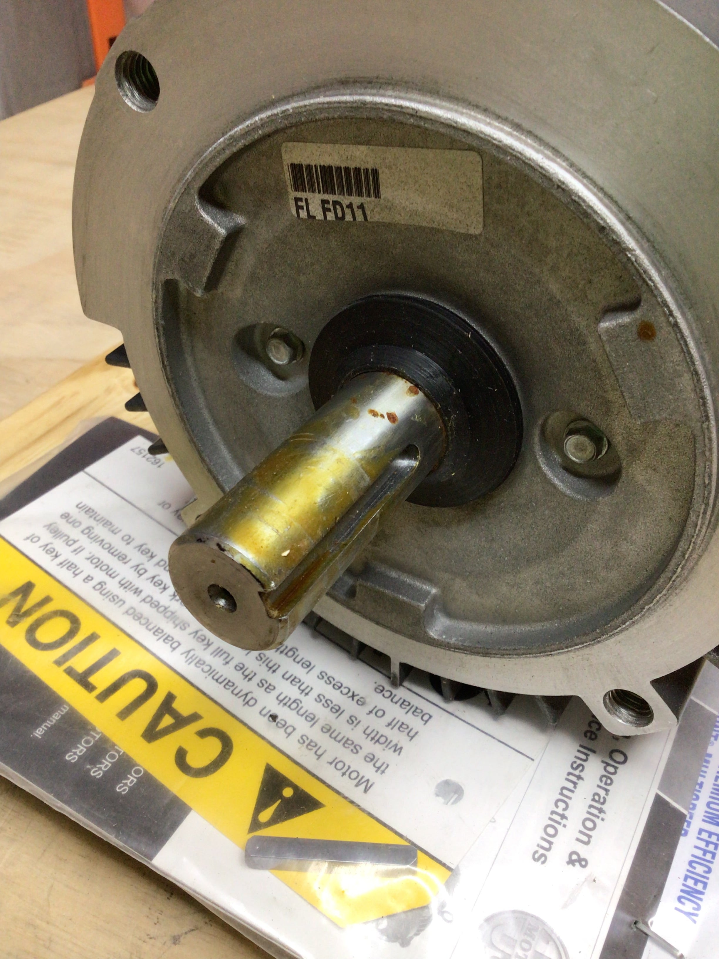 U.S. MOTORS U32P2DC GP Motor 1 1/2 HP, 1800 RPM, 208-230/460V *Slight Corrosion* (8130623078638)