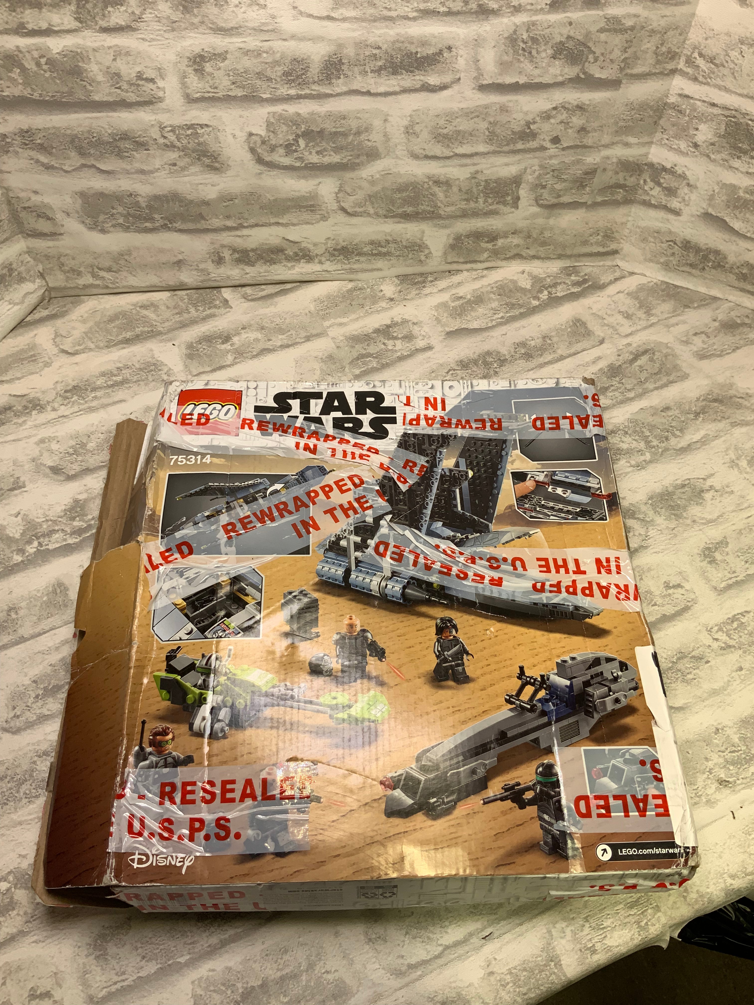 LEGO Star Wars The Bad Batch Attack Shuttle 75314- OPEN BOX/ SEALED PIECE BAGS (7616727908590)