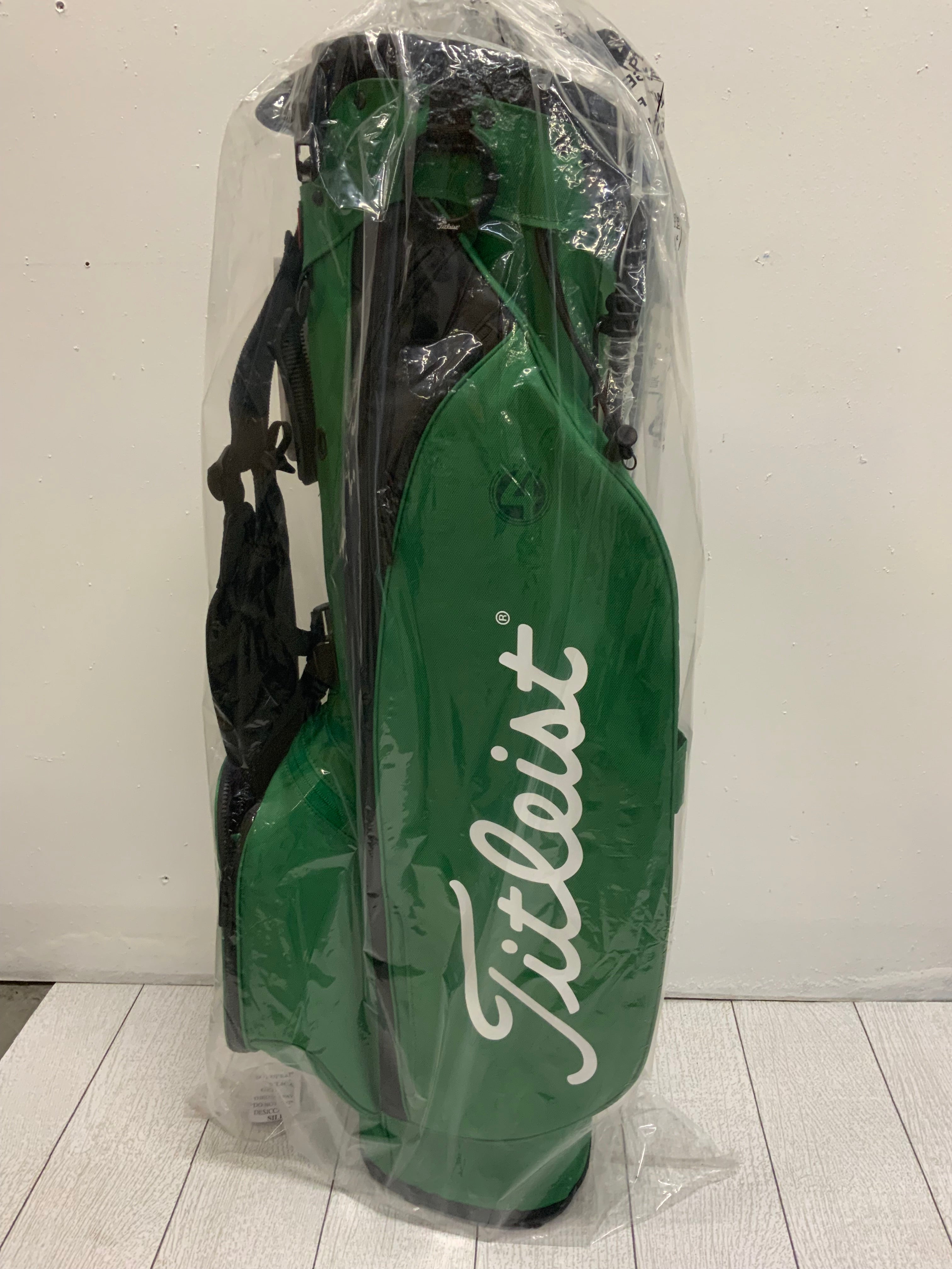 Titleist Players 4 Stand Bag - Green/Black (8064478478574)