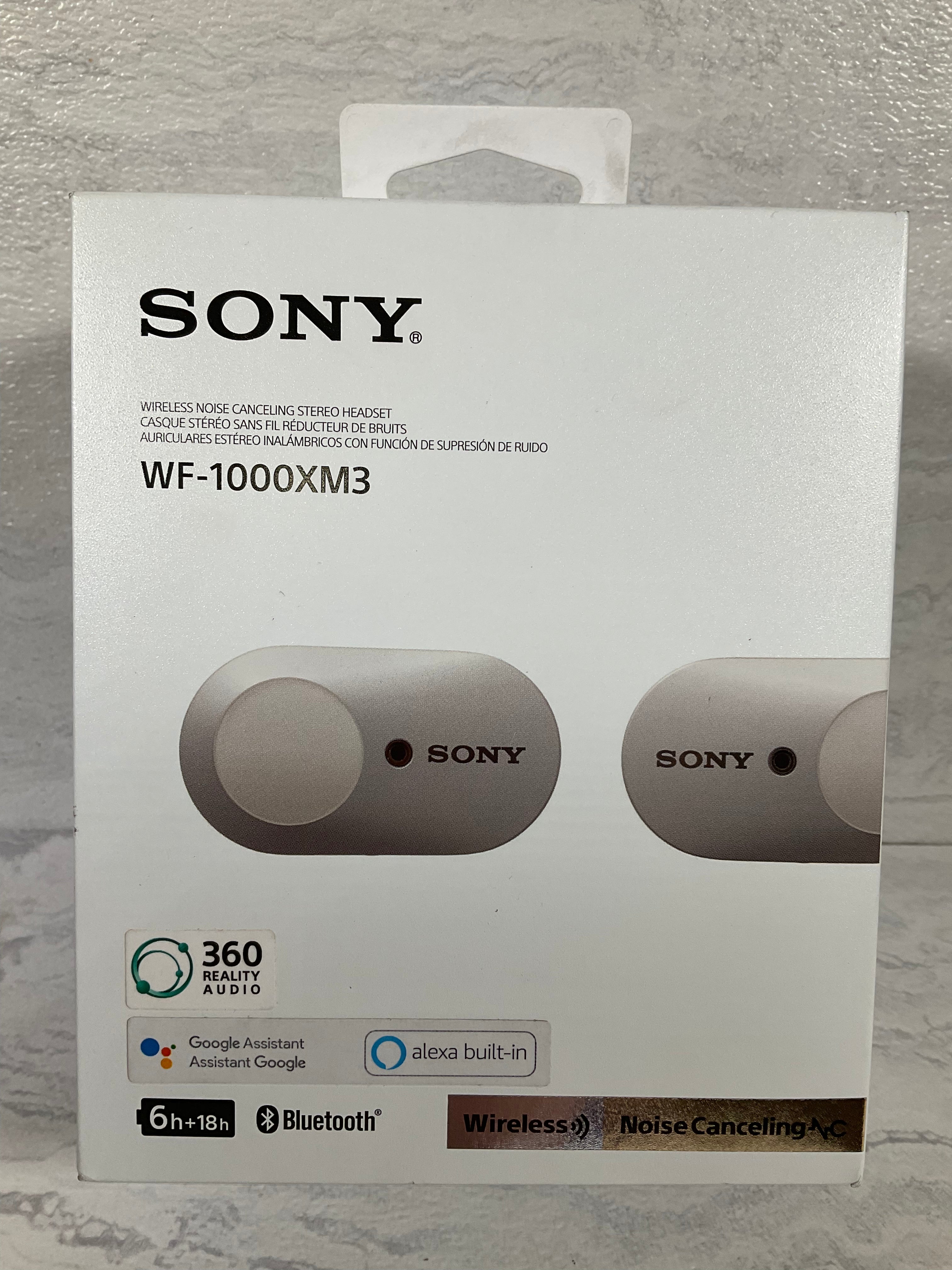 Sony WF-1000XM3 Industry Leading Noise Canceling Truly Wireless Earbuds (6933015462071)