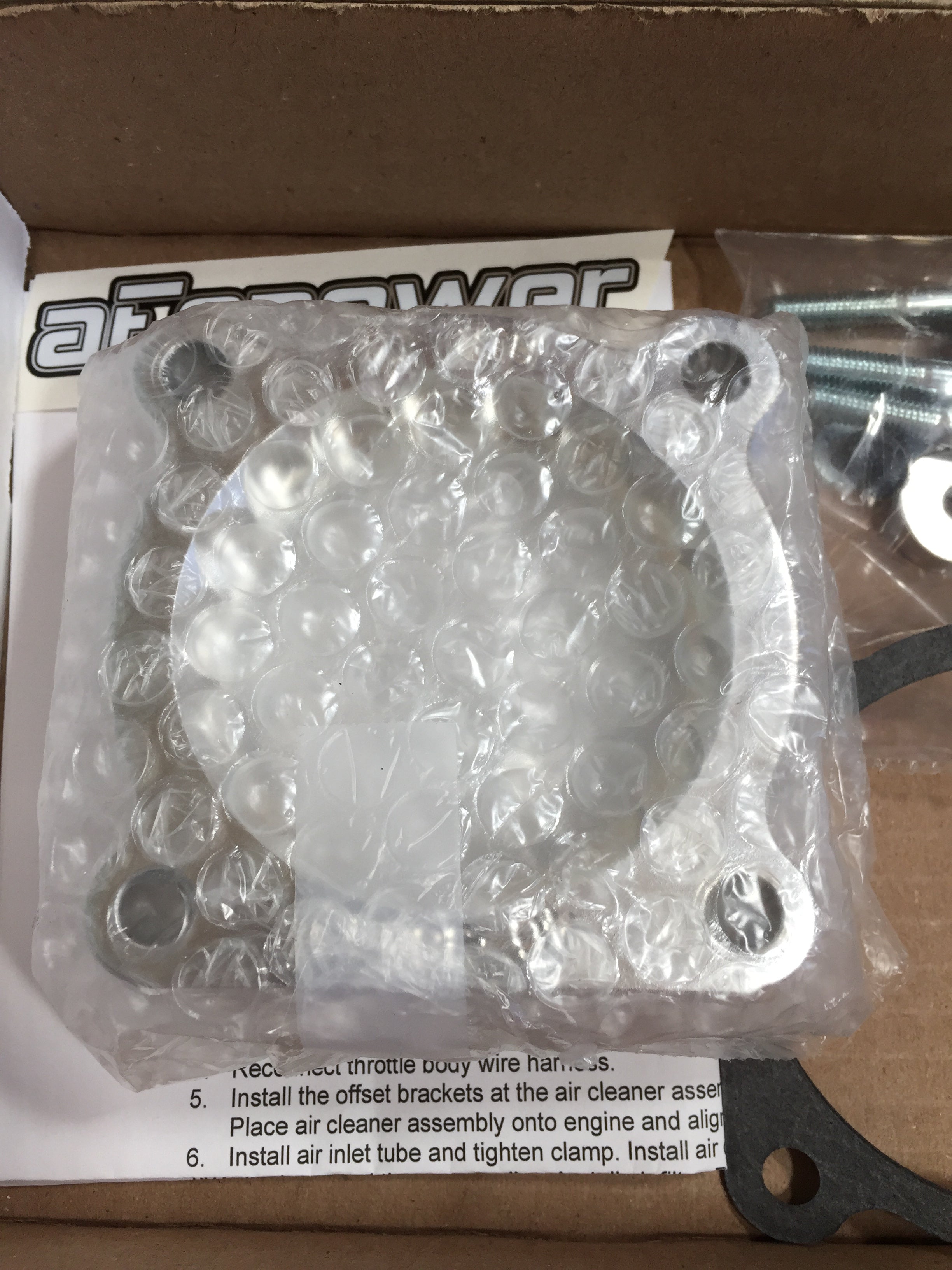 aFe Power Silver Bullet 46-38002 Toyota Throttle Body Spacer (7931521302766)