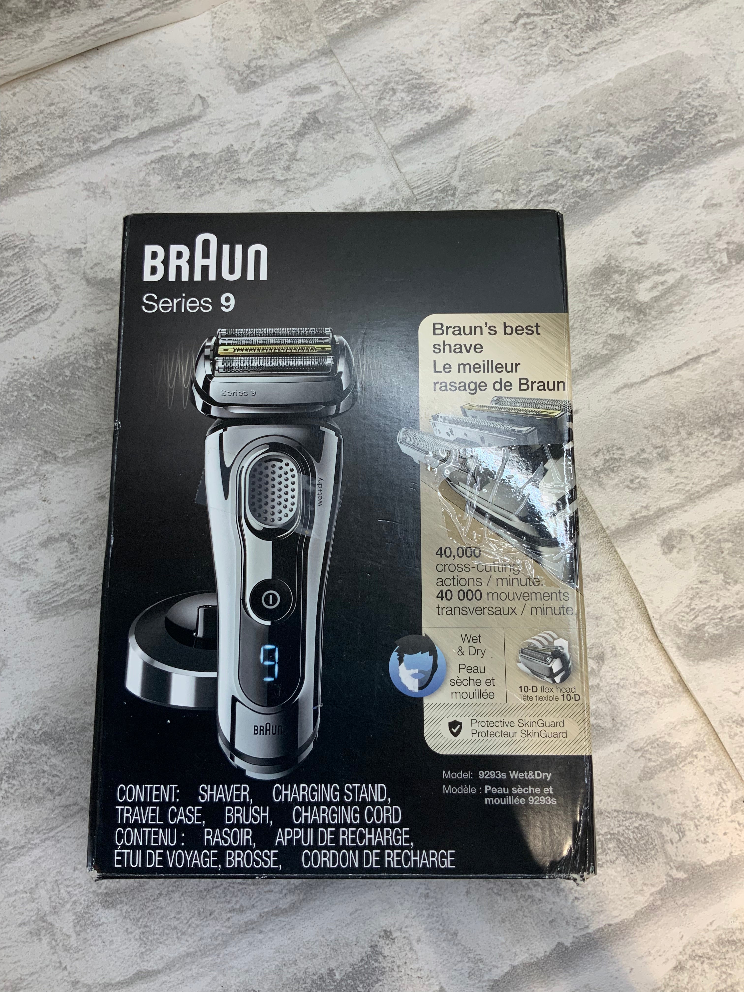 Braun Electric Razor for Men, Series 9 9293s with Precision Trimmer (7590392725742)