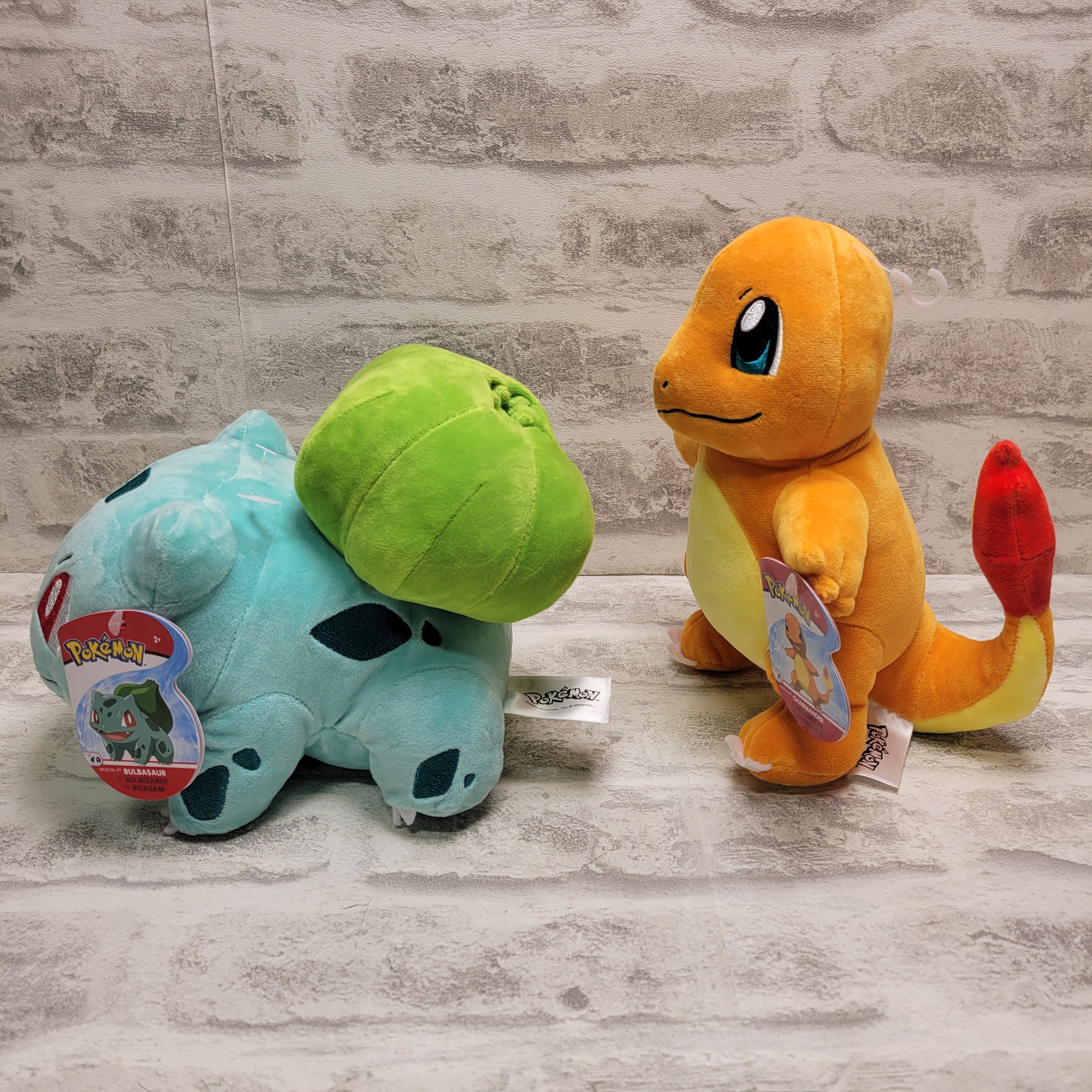 Pokemon Plush Toys, Charmander & Bulbasaur, 9