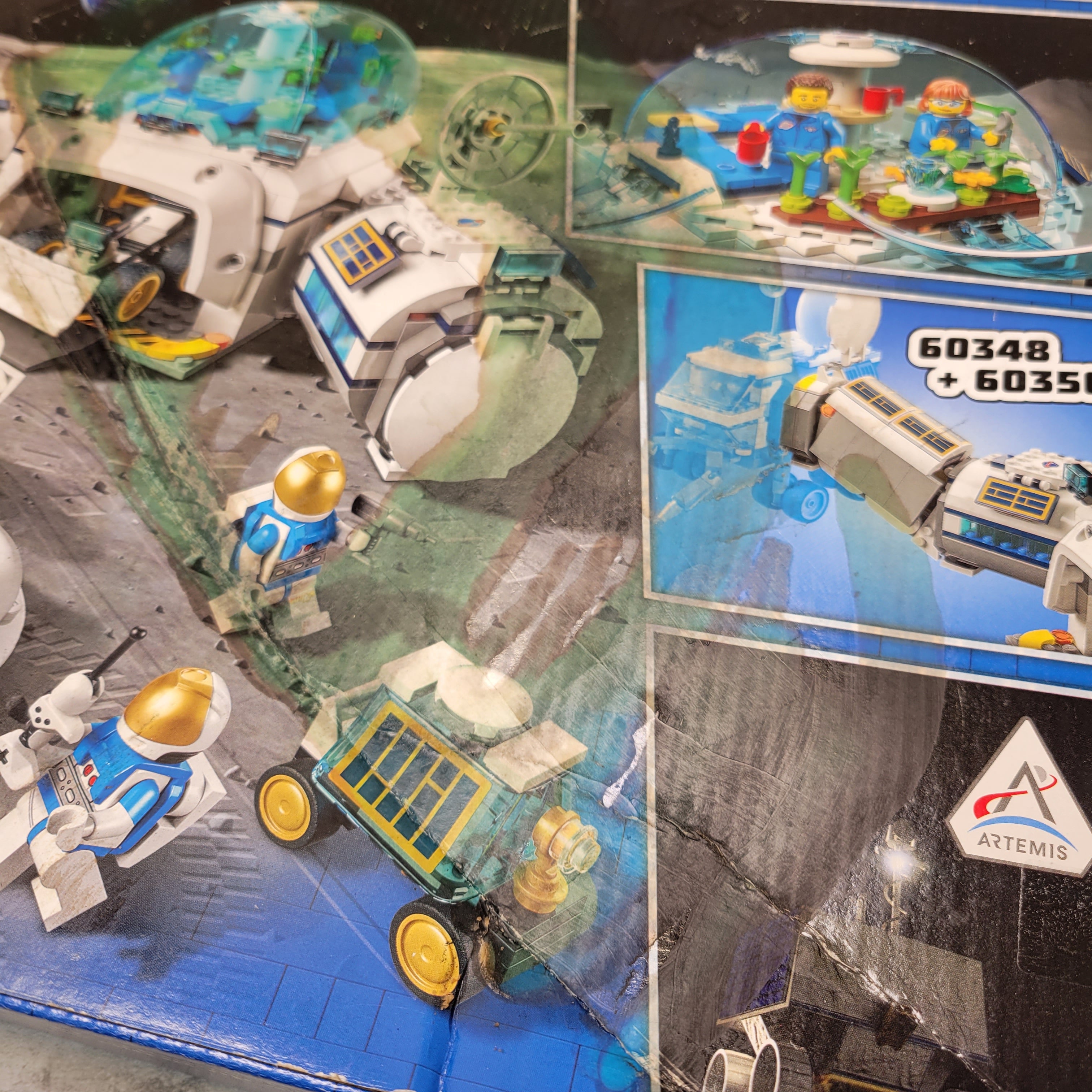 LEGO City 60350 Lunar Research Base *READ DESCRIPTION*
