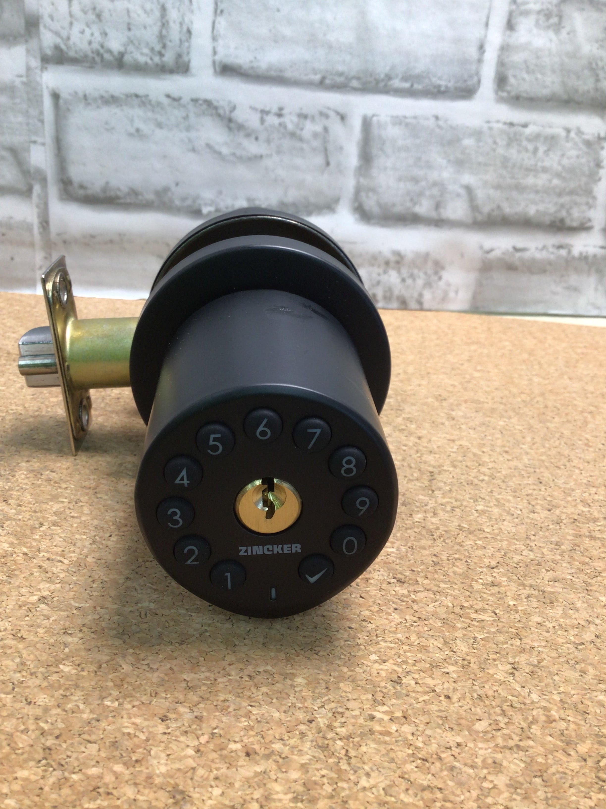Zincker Door Knob with Keypad Lock Interior Keyless Entry Child Proof Door Lock (7932495167726)