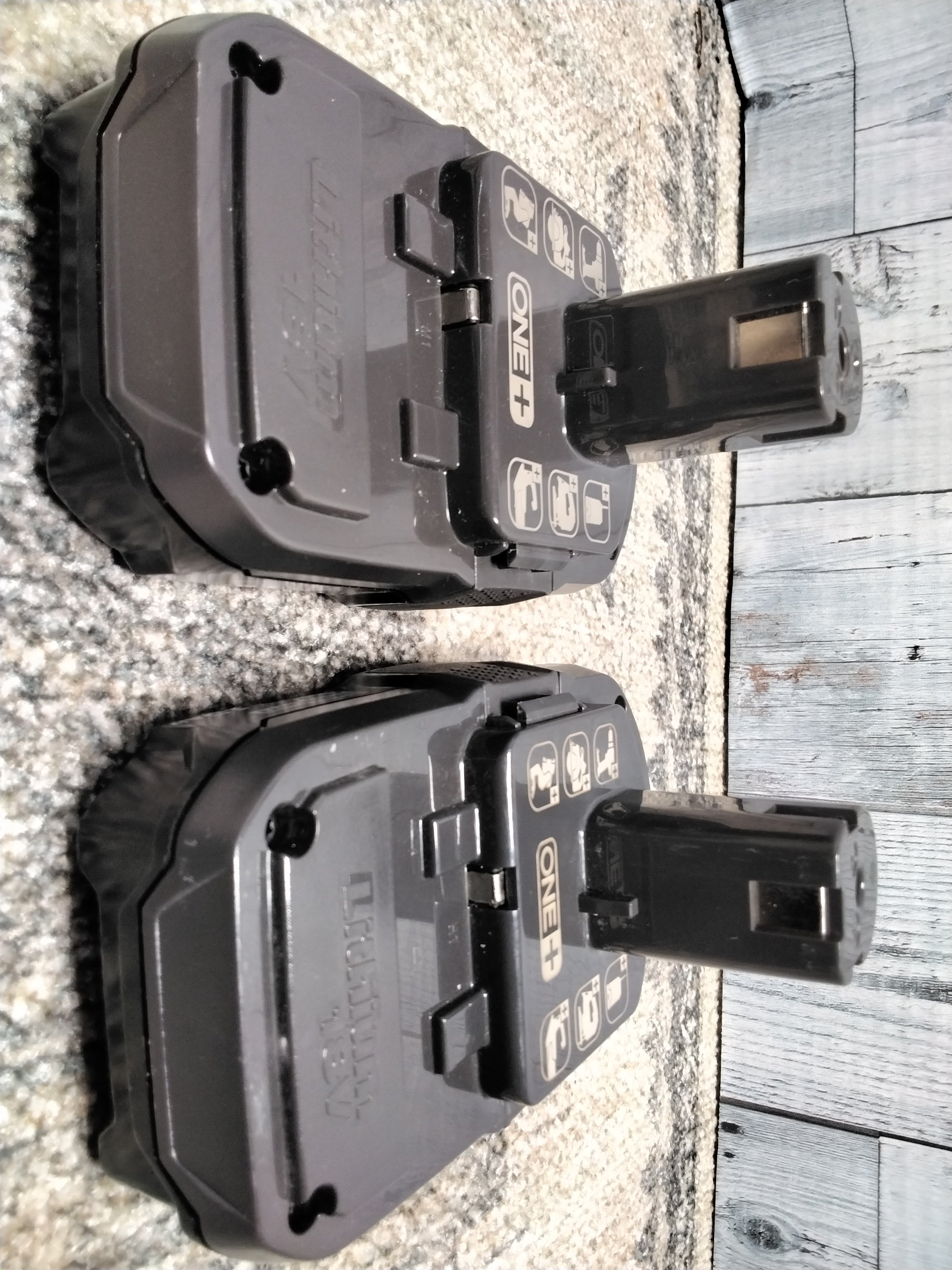 Ryobi P189 18V 1.5Ah Battery Packs 2 Pack GENUINE