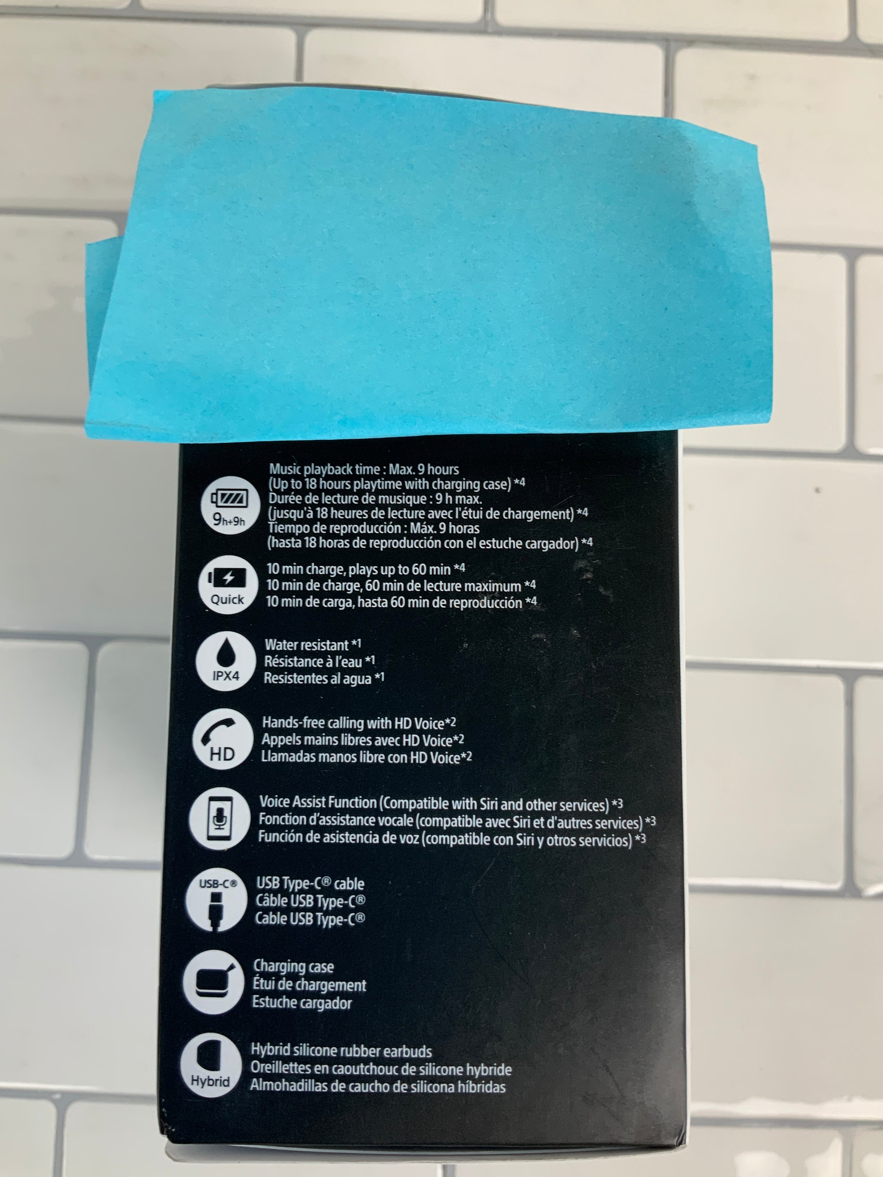 Sony WF-XB700 EXTRA BASS True Wireless Earbuds Headset/Headphones with Mic (7454254727406)