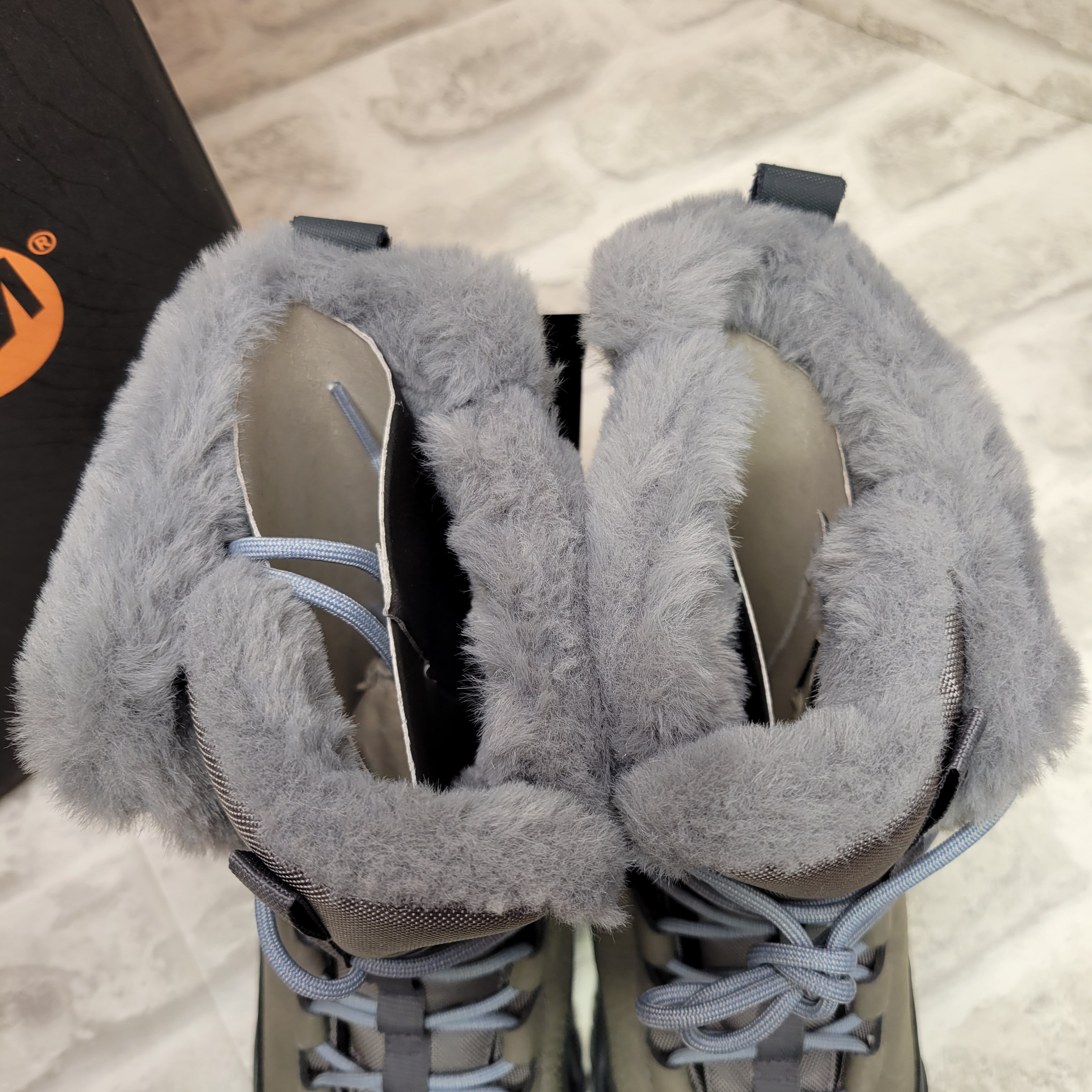 Merrell Women's Thermo Rhea Mid Waterproof Snow Boot (7.5, Granite 1) (7774554947822)