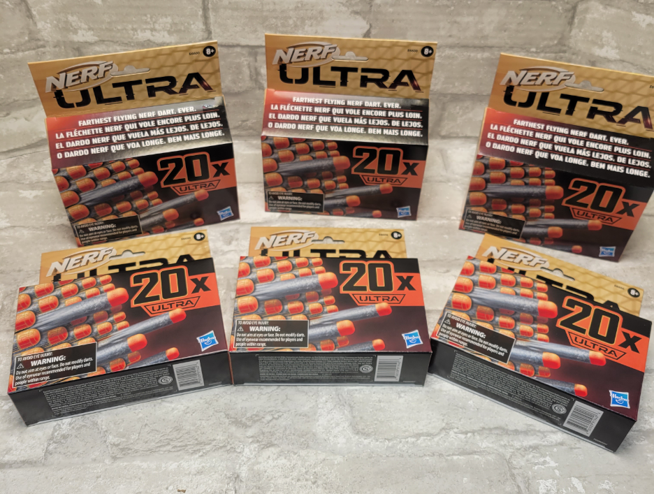 NERF Ultra One 20-Dart Refill Pack (6 Packs) (7947228414190)