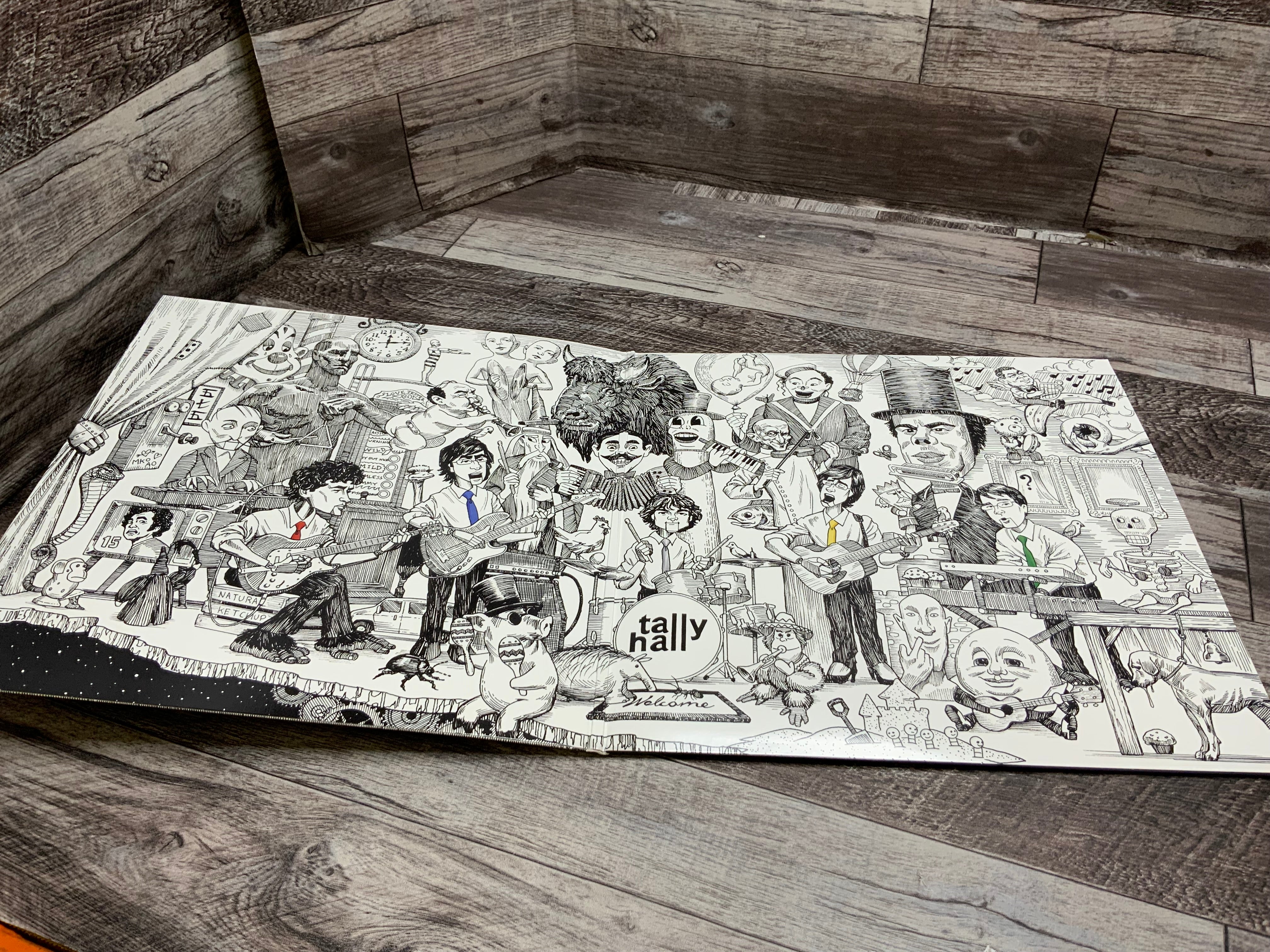 Tally Hall - Marvin's Marvelous Mechanical Museum Banana Man LP W/ One Poster (8091403354350)