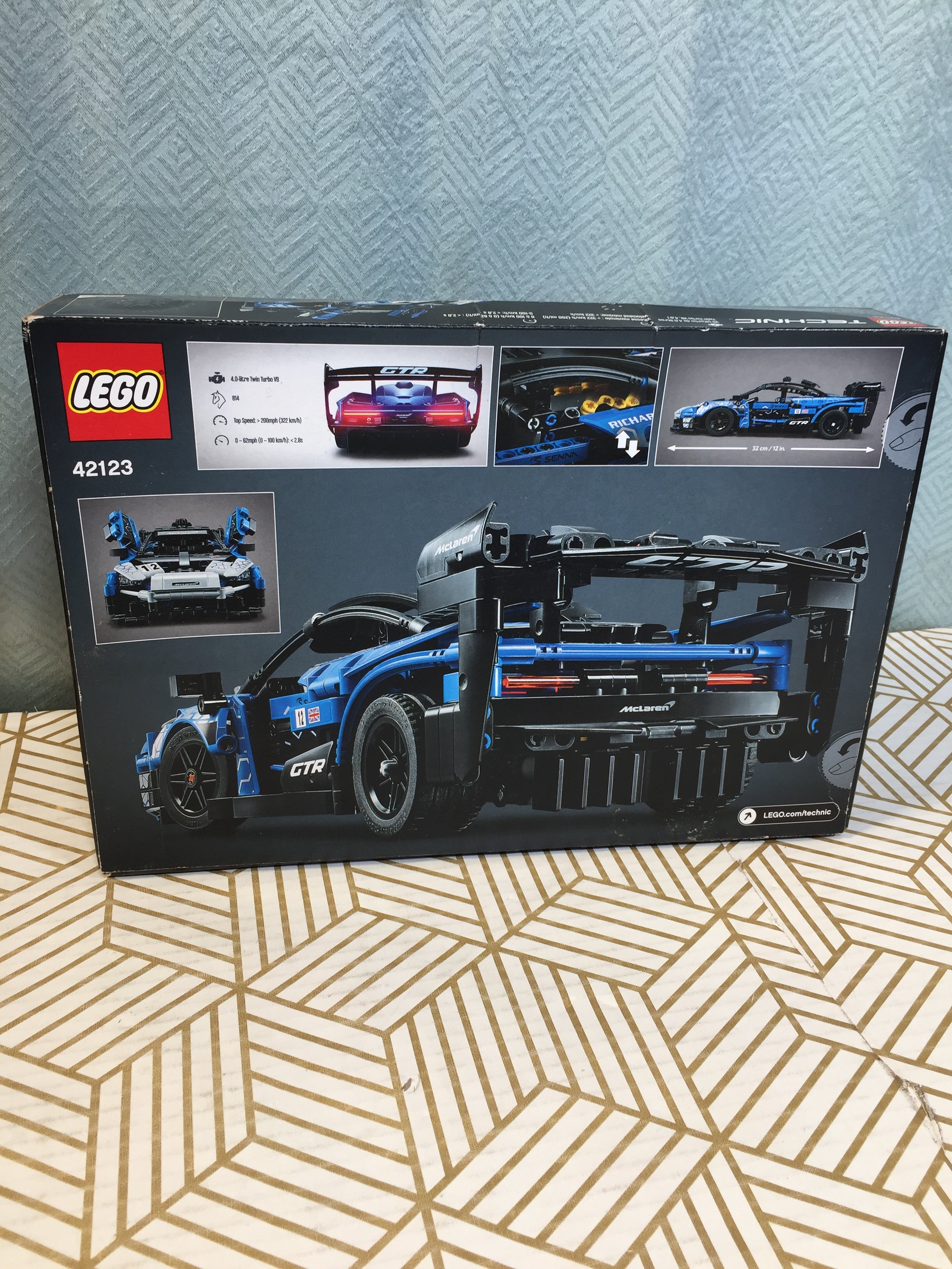 LEGO Technic McLaren Senna GTR 42123 Toy Car Model Building Kit *SEALED* (7928519164142)