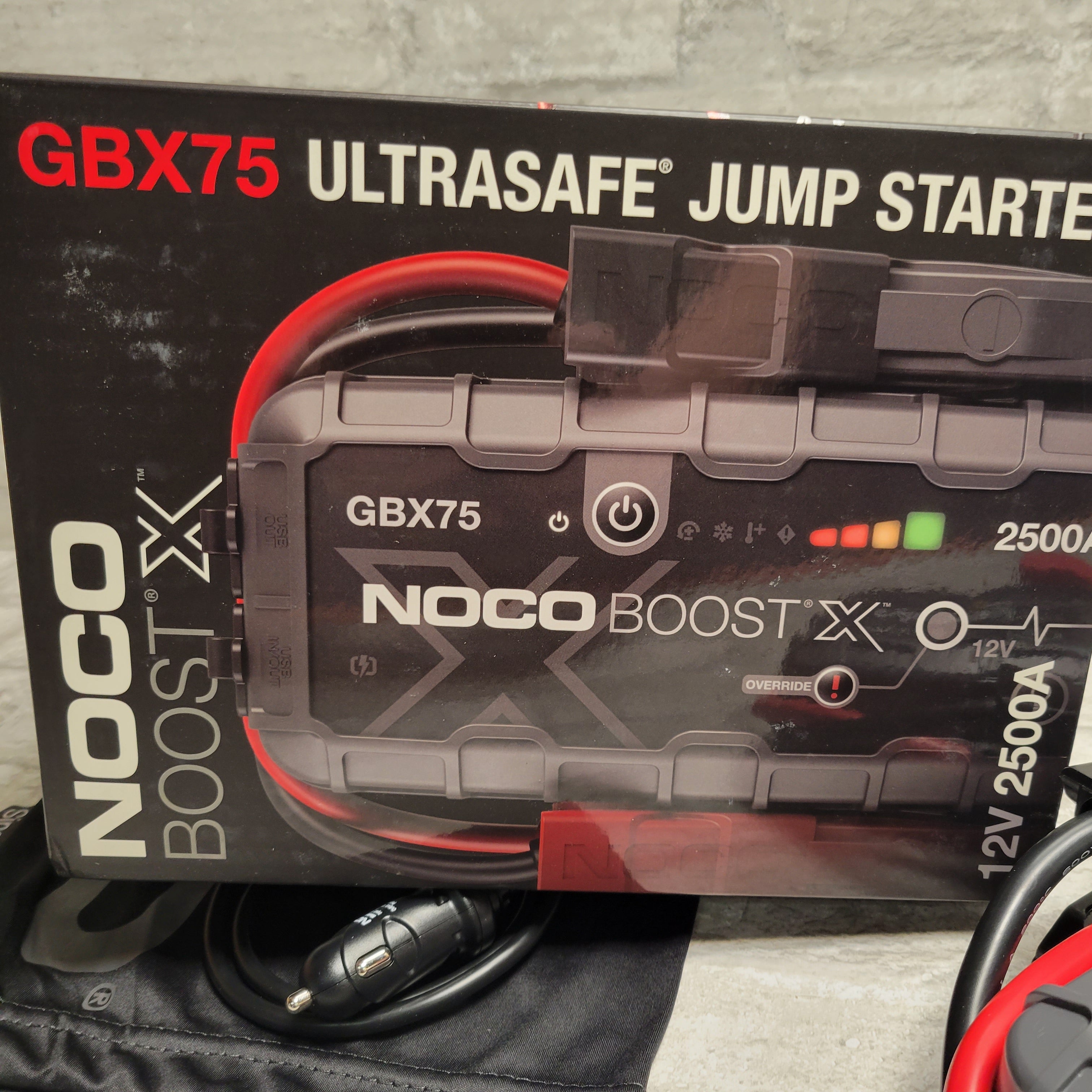 NOCO Boost X GBX75 Portable Jump Starter *PARTS/NOT WORKING* (8039866728686)